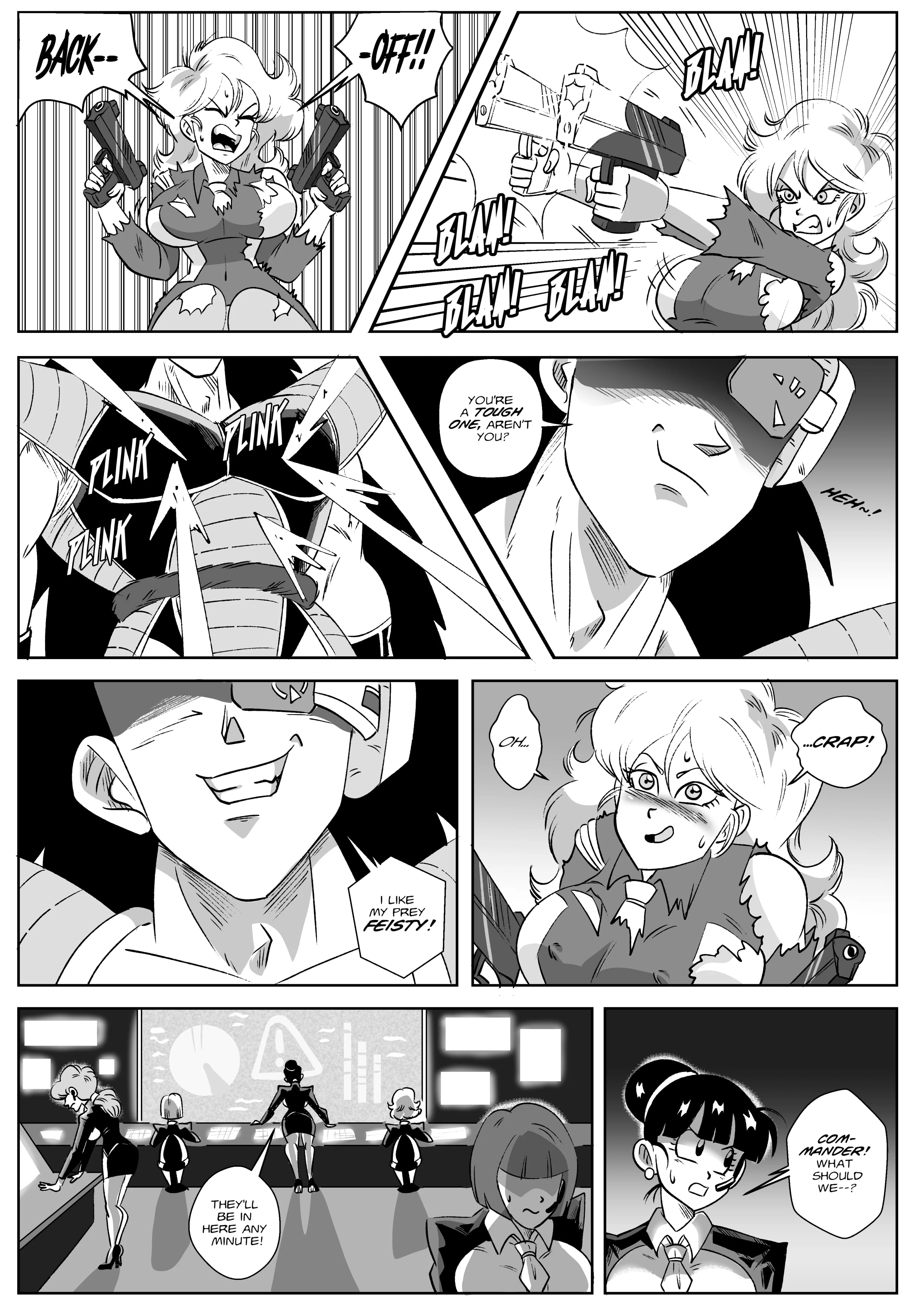 Control Room – Invasion (Dragon Ball Z) [FunsexyDB] 1 . Control Room - Invasion - Chapter 1 (Dragon Ball Z) [FunsexyDB] – page 6