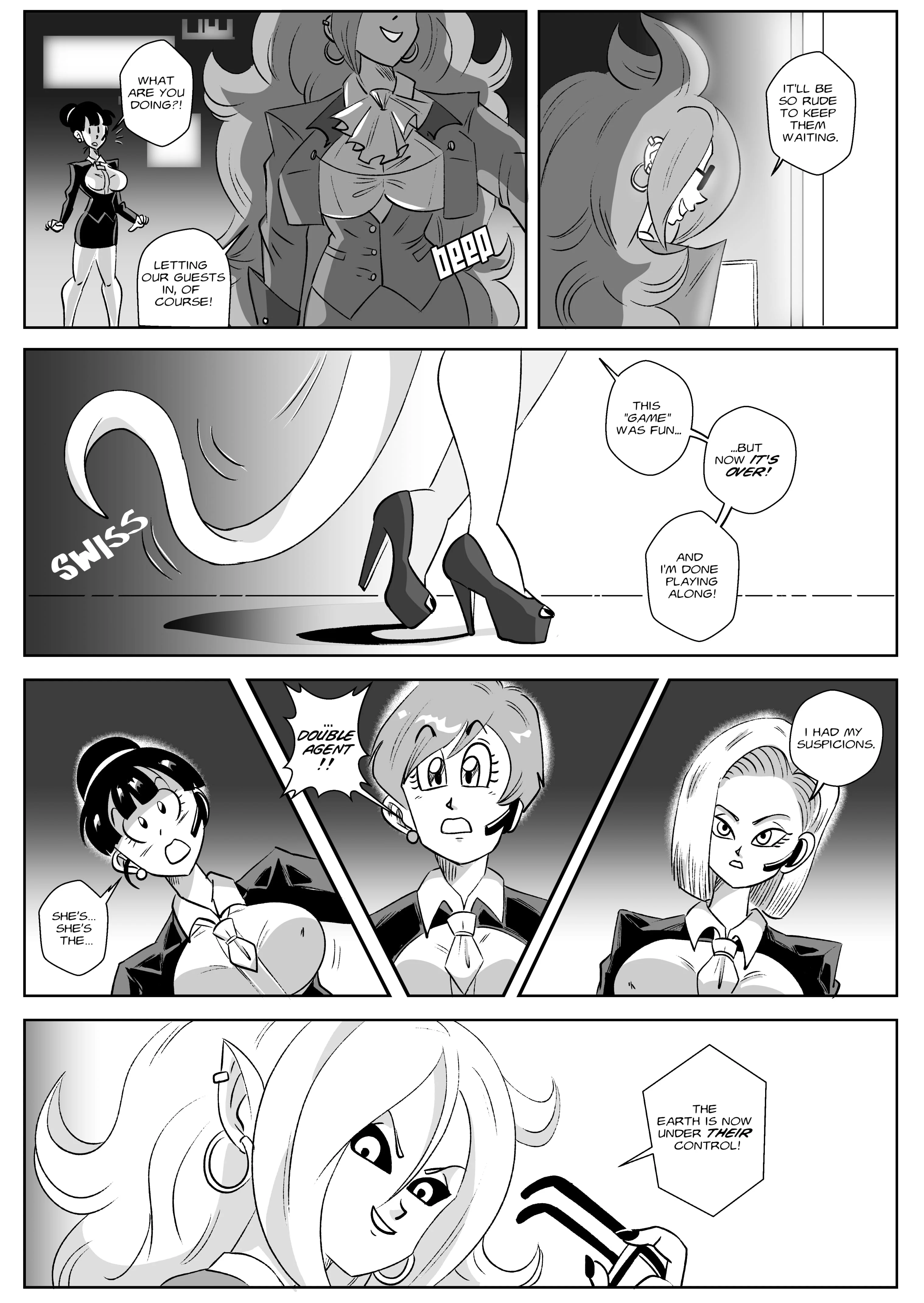 Control Room – Invasion (Dragon Ball Z) [FunsexyDB] 1 . Control Room - Invasion - Chapter 1 (Dragon Ball Z) [FunsexyDB] – page 7