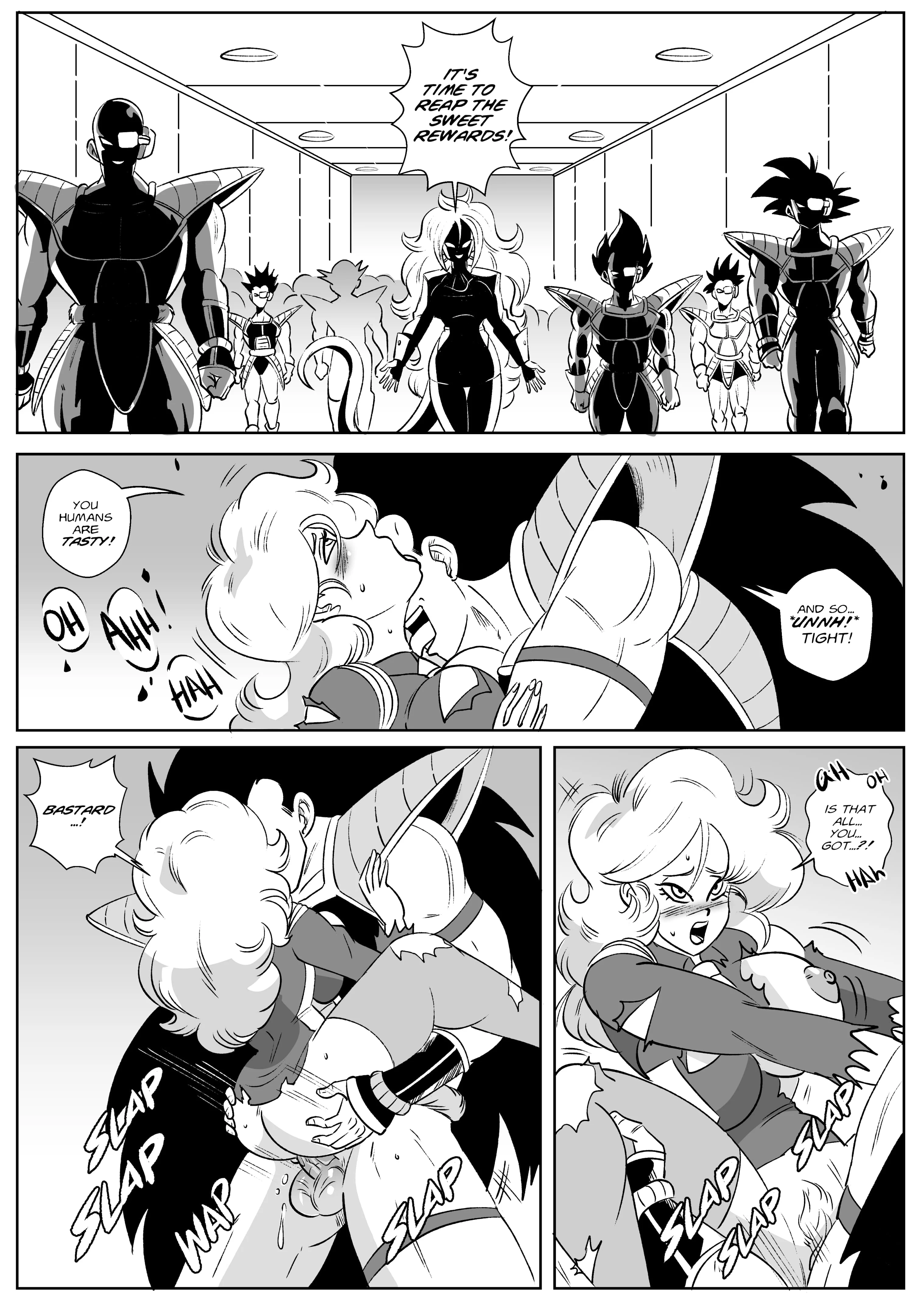 Control Room – Invasion (Dragon Ball Z) [FunsexyDB] 1 . Control Room - Invasion - Chapter 1 (Dragon Ball Z) [FunsexyDB] – page 8