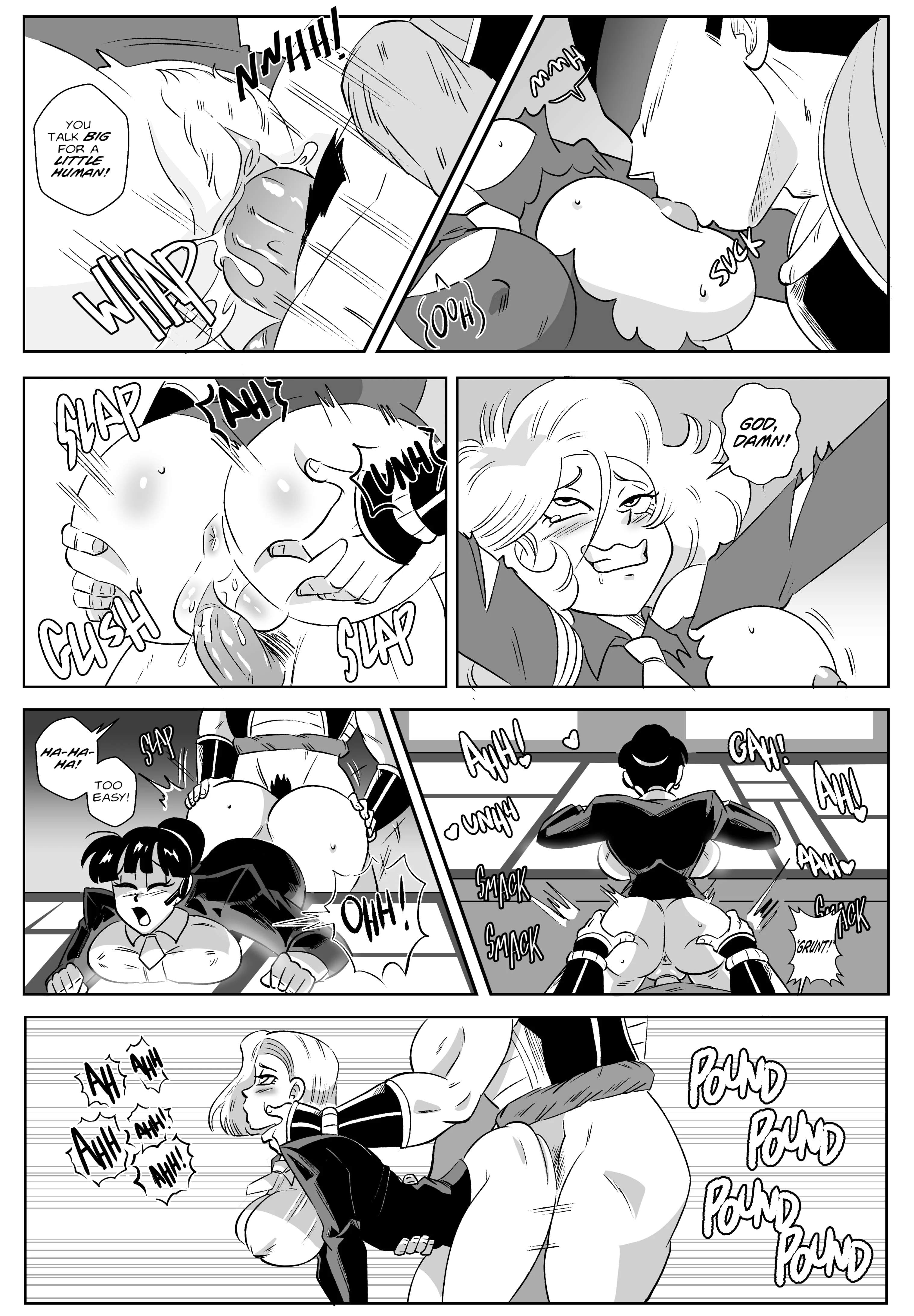 Control Room – Invasion (Dragon Ball Z) [FunsexyDB] 1 . Control Room - Invasion - Chapter 1 (Dragon Ball Z) [FunsexyDB] – page 9