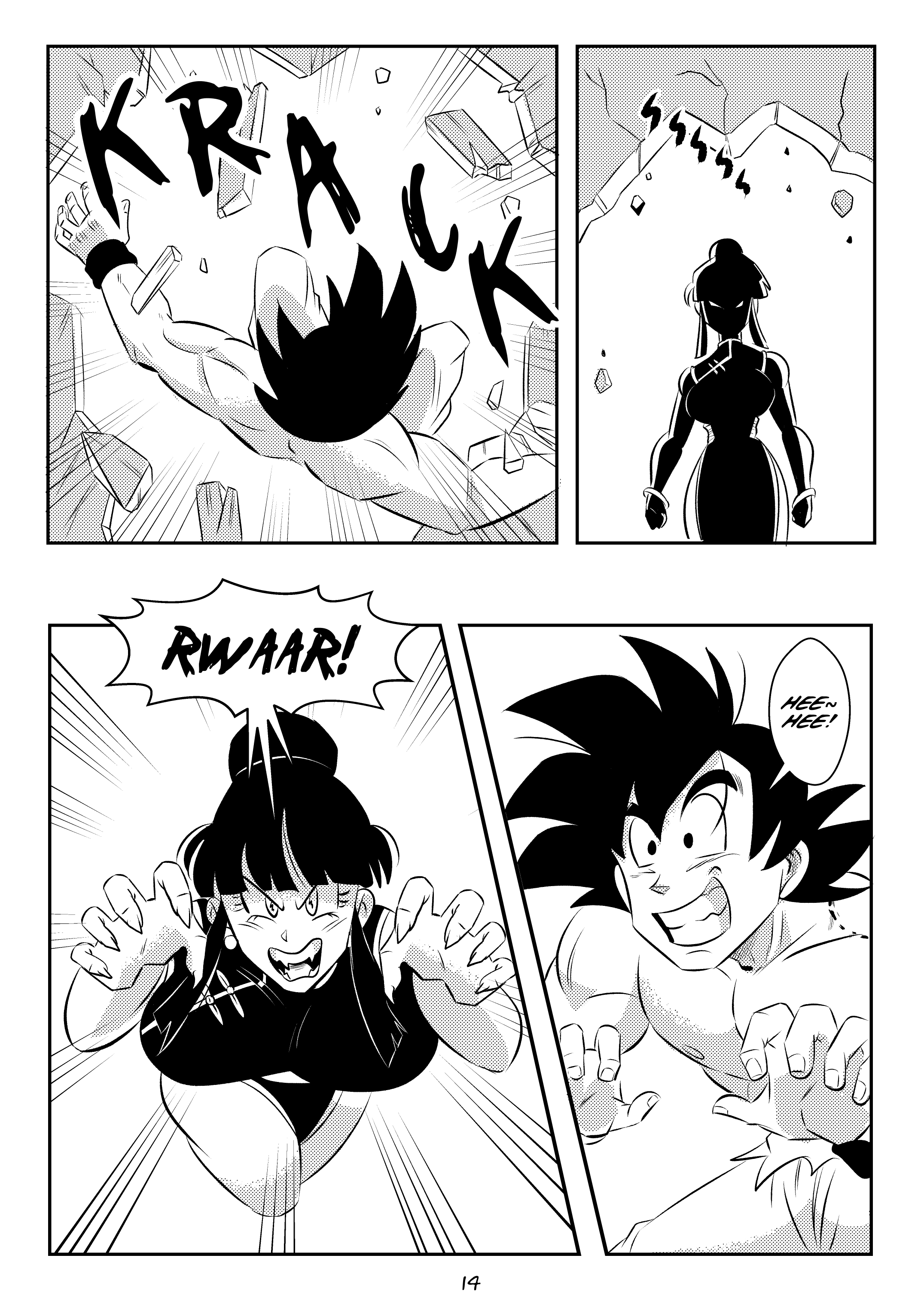 Evil Mist (Dragon Ball Z) [FunsexyDB] 1 . Evil Mist - Chapter 1 (Dragon Ball Z) [FunsexyDB] – page 16