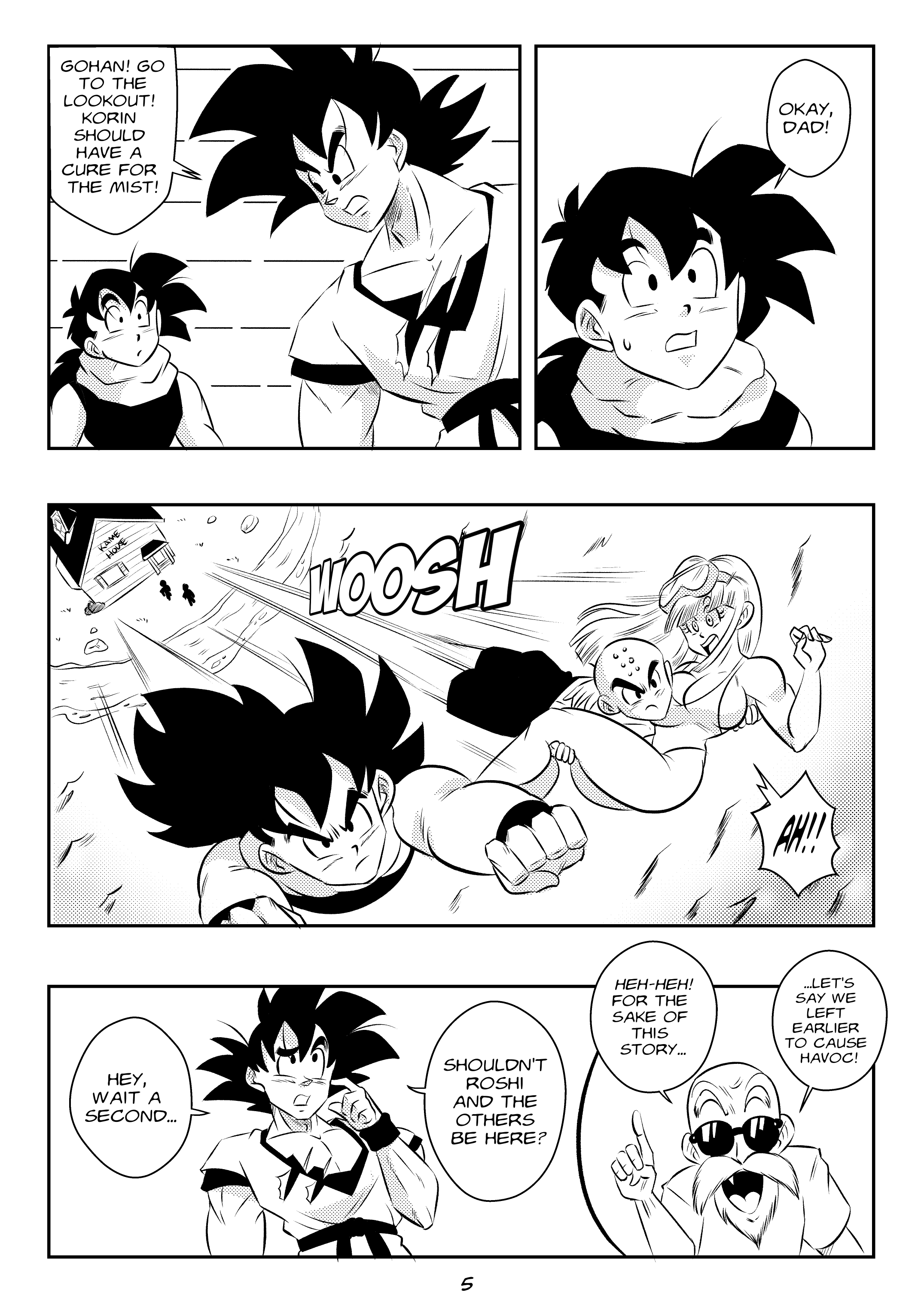 Evil Mist (Dragon Ball Z) [FunsexyDB] 1 . Evil Mist - Chapter 1 (Dragon Ball Z) [FunsexyDB] – page 7