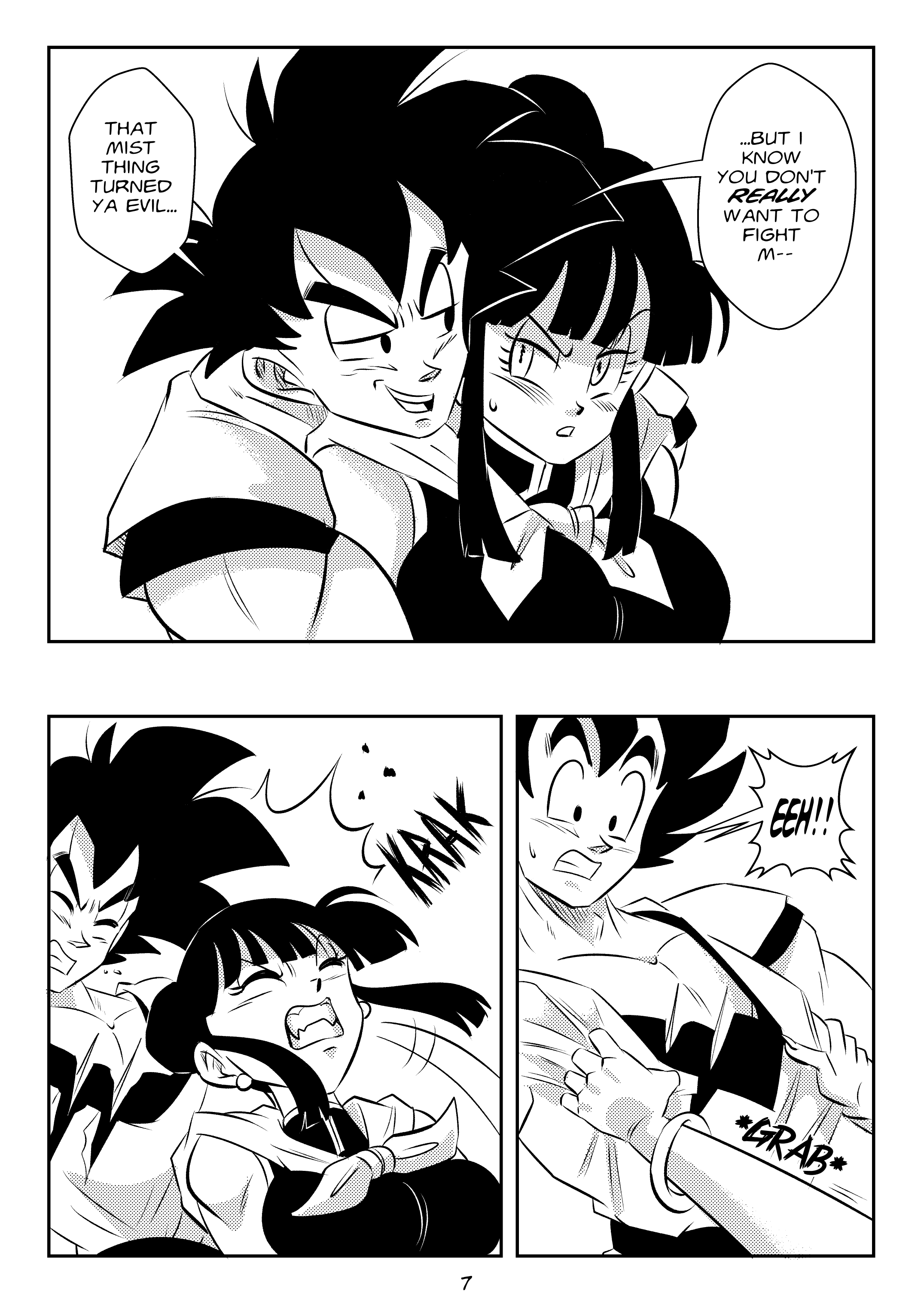 Evil Mist (Dragon Ball Z) [FunsexyDB] 1 . Evil Mist - Chapter 1 (Dragon Ball Z) [FunsexyDB] – page 9