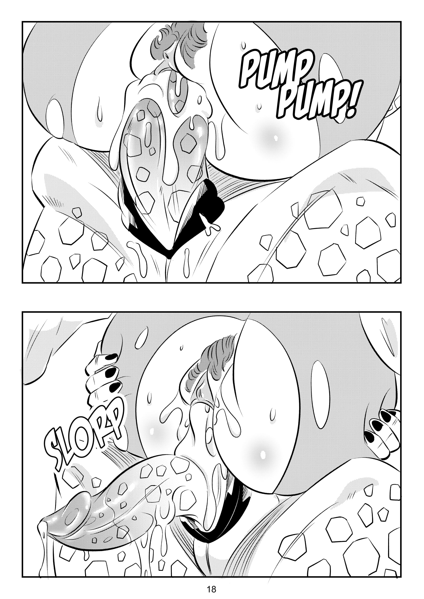 The Perfect Broadcast (Dragon Ball) [FunsexyDB] 1 . The Perfect Broadcast - Chapter 1 (Dragon Ball) [FunsexyDB] – page 19