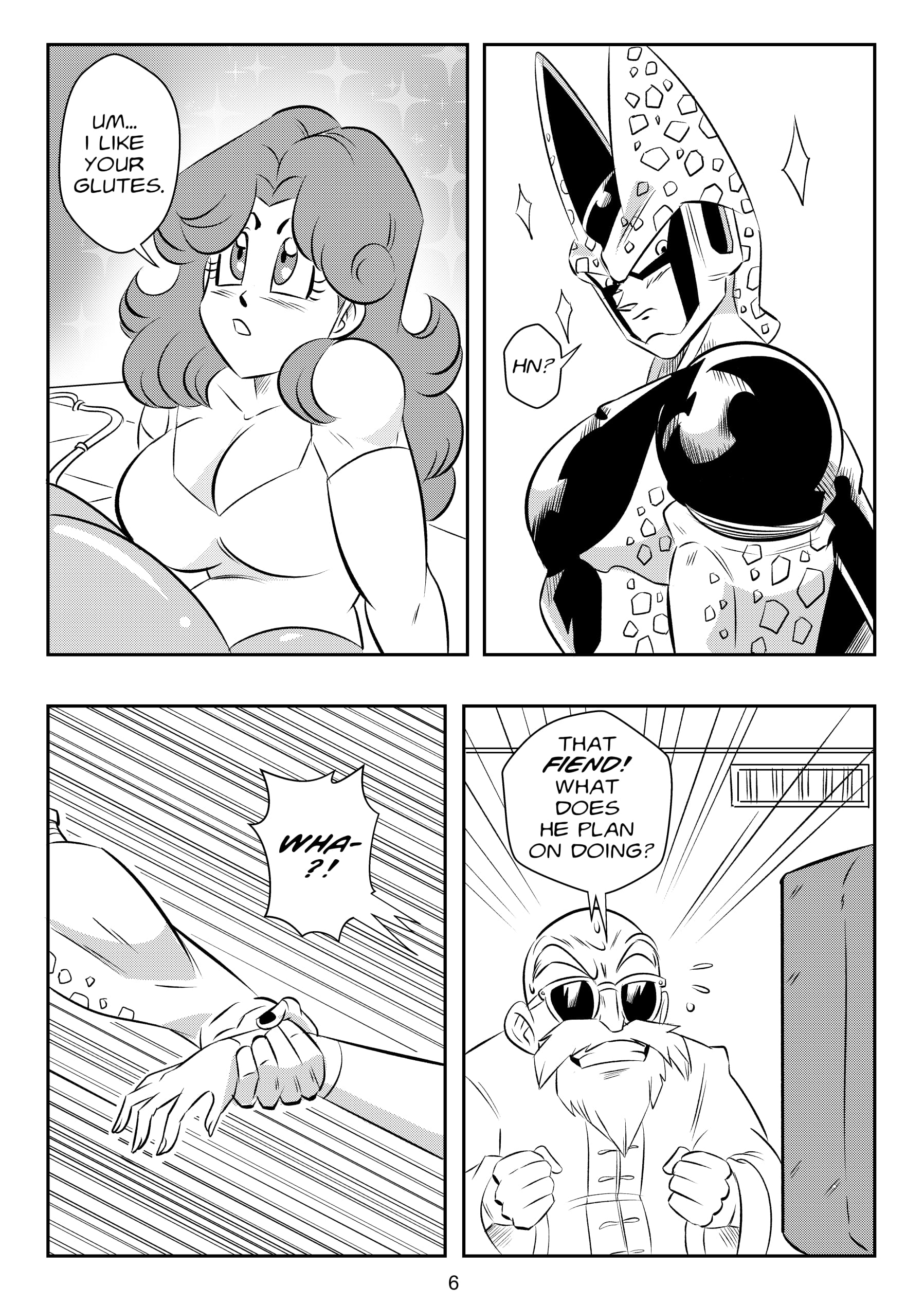 The Perfect Broadcast (Dragon Ball) [FunsexyDB] 1 . The Perfect Broadcast - Chapter 1 (Dragon Ball) [FunsexyDB] – page 7