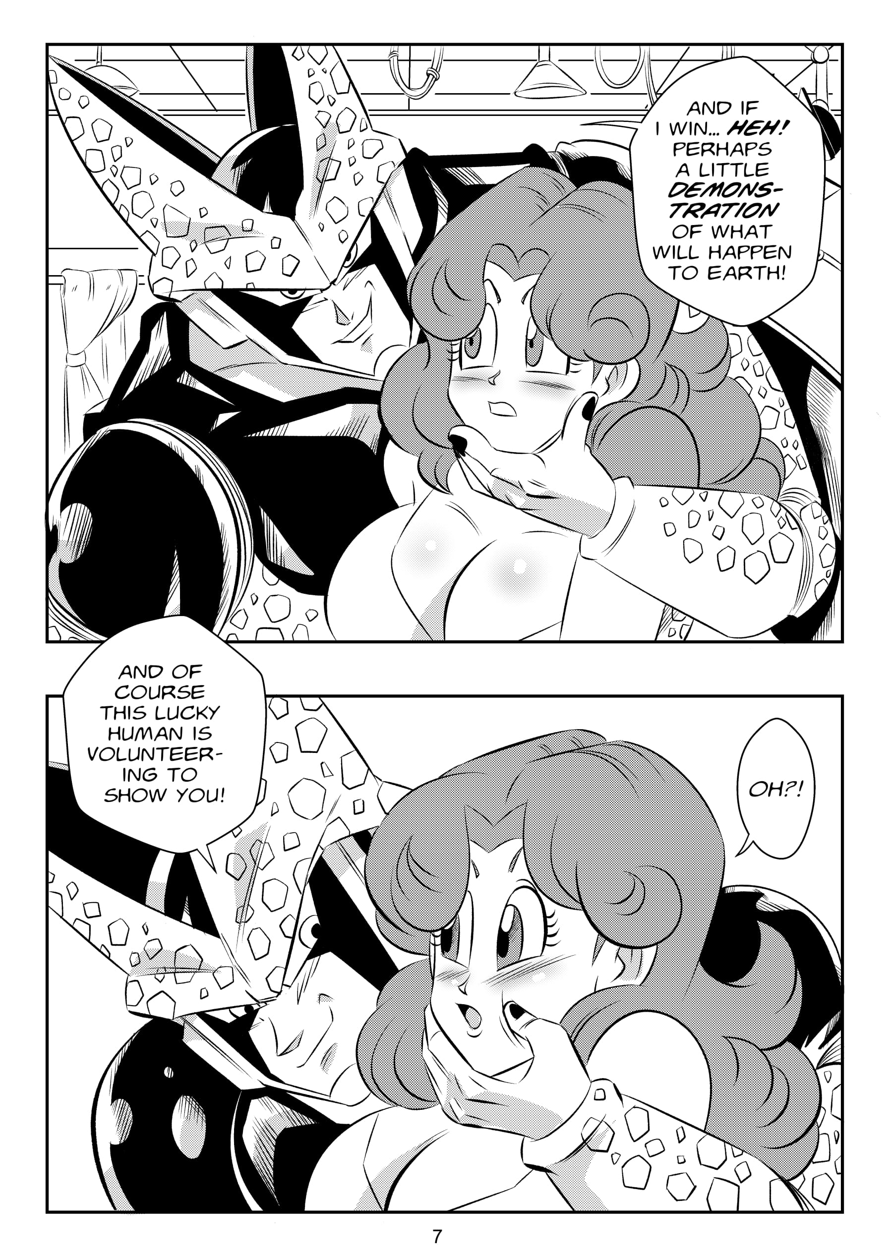 The Perfect Broadcast (Dragon Ball) [FunsexyDB] 1 . The Perfect Broadcast - Chapter 1 (Dragon Ball) [FunsexyDB] – page 8