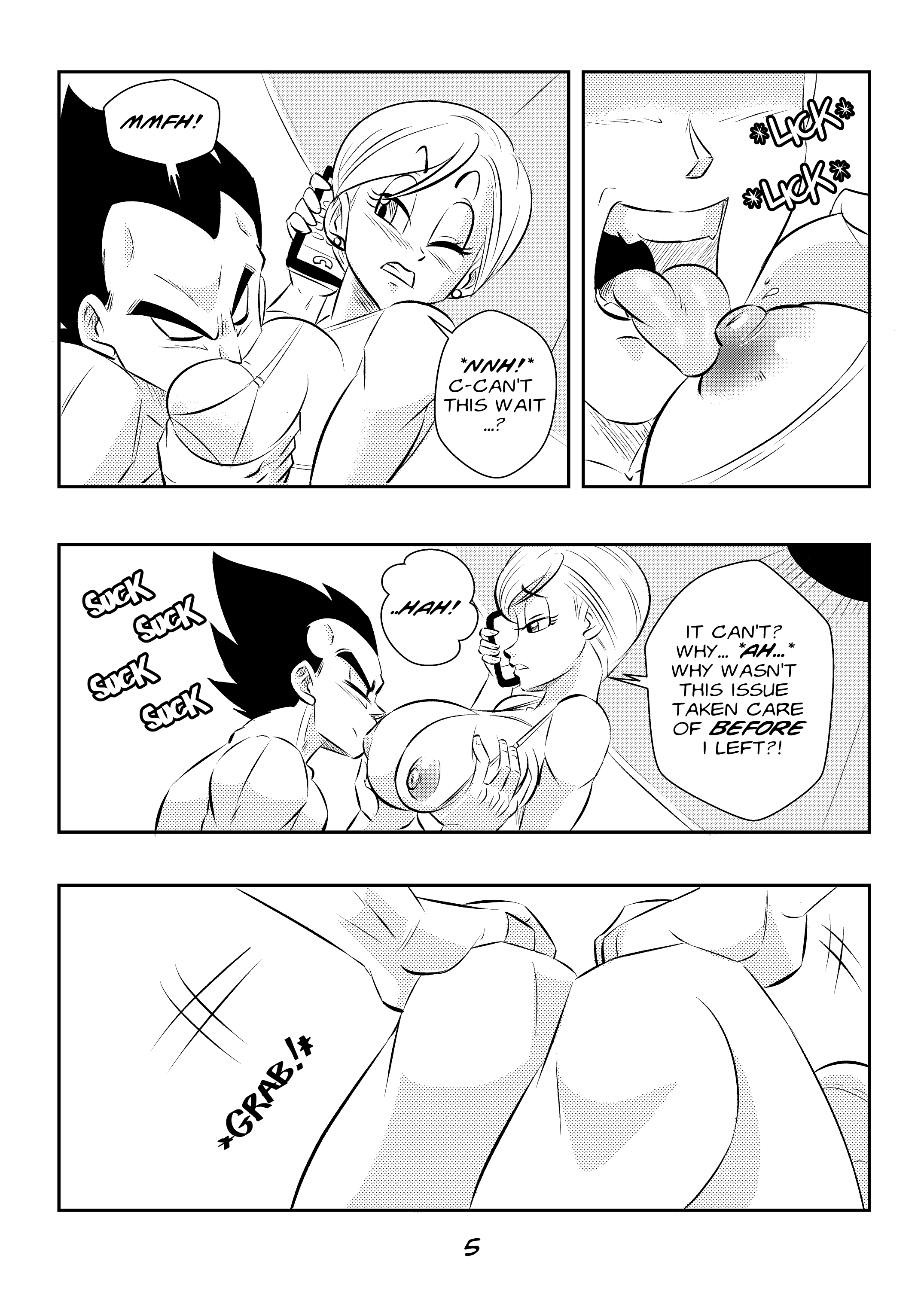 Beach Call (Dragon Ball Super) [FunsexyDB] 1 . Beach Call - Chapter 1 (Dragon Ball Super) [FunsexyDB] – page 5
