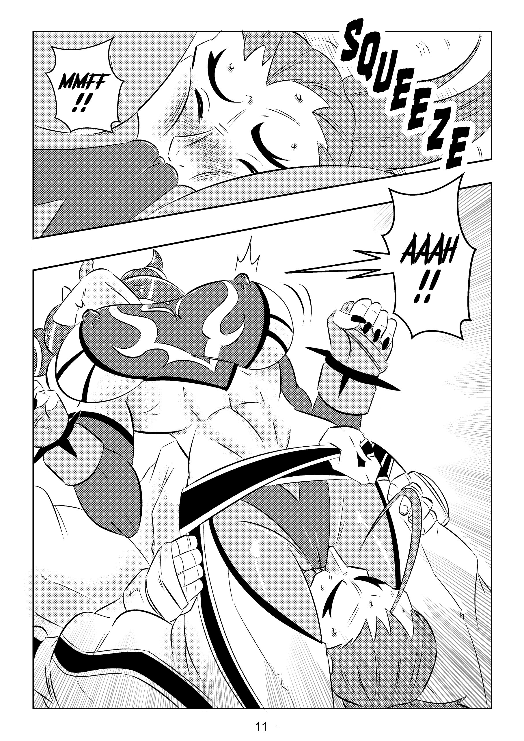 Ultimate Saikyo Sex Style (Street Fighter) [FunsexyDB] 1 . Ultimate Saikyo Sex Style - Chapter 1 (Street Fighter) [FunsexyDB] – page 12