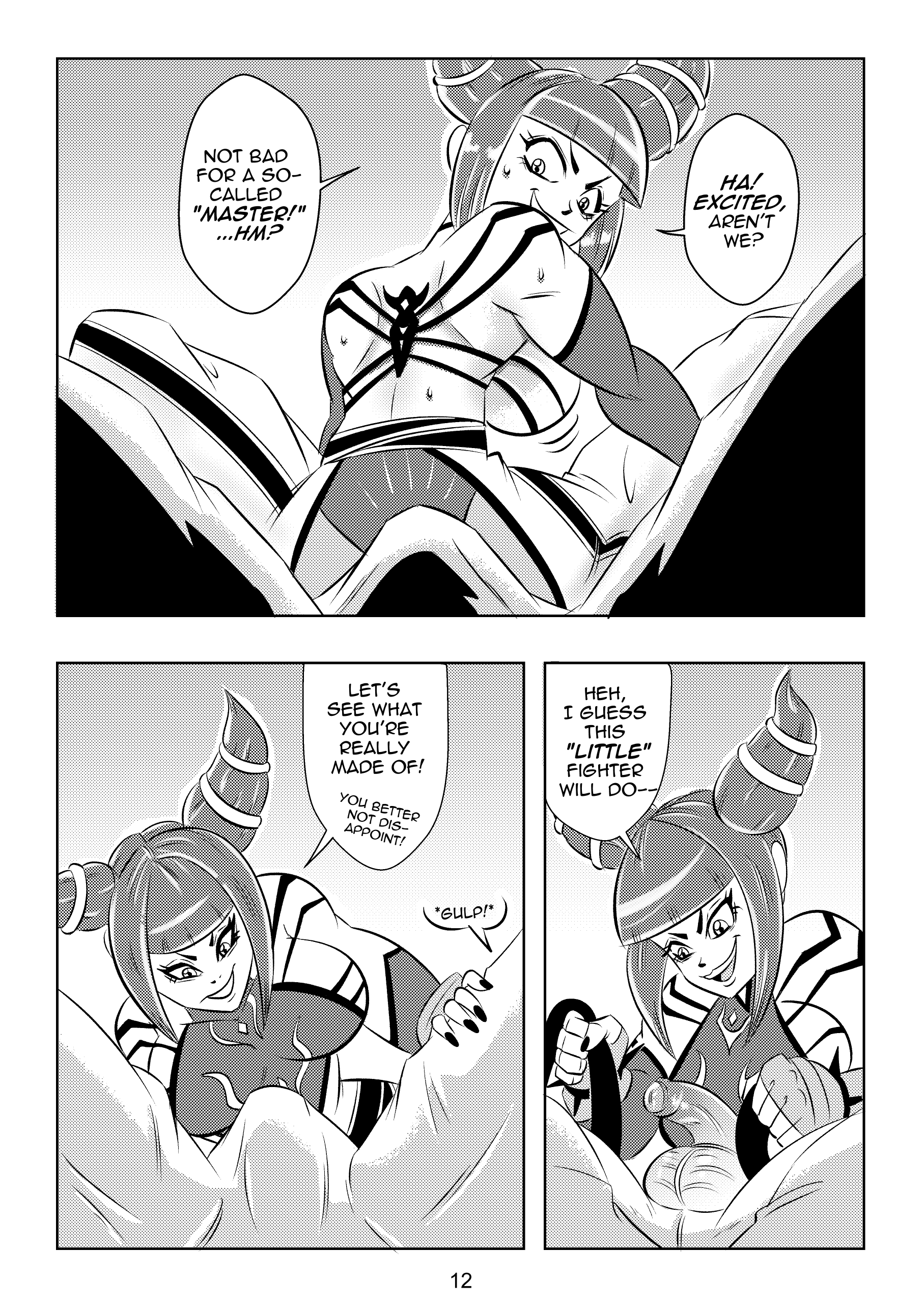 Ultimate Saikyo Sex Style (Street Fighter) [FunsexyDB] 1 . Ultimate Saikyo Sex Style - Chapter 1 (Street Fighter) [FunsexyDB] – page 13