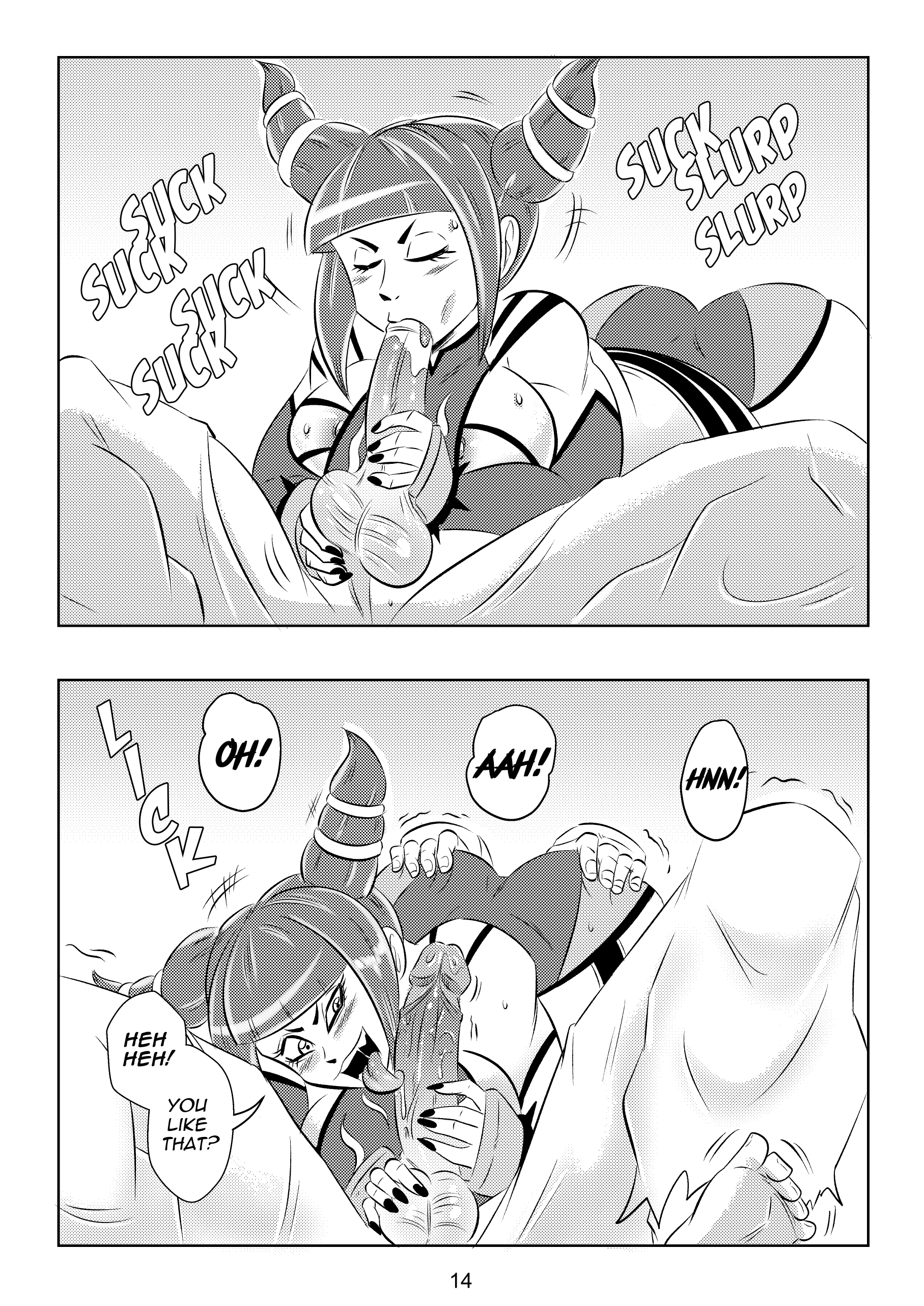 Ultimate Saikyo Sex Style (Street Fighter) [FunsexyDB] 1 . Ultimate Saikyo Sex Style - Chapter 1 (Street Fighter) [FunsexyDB] – page 15