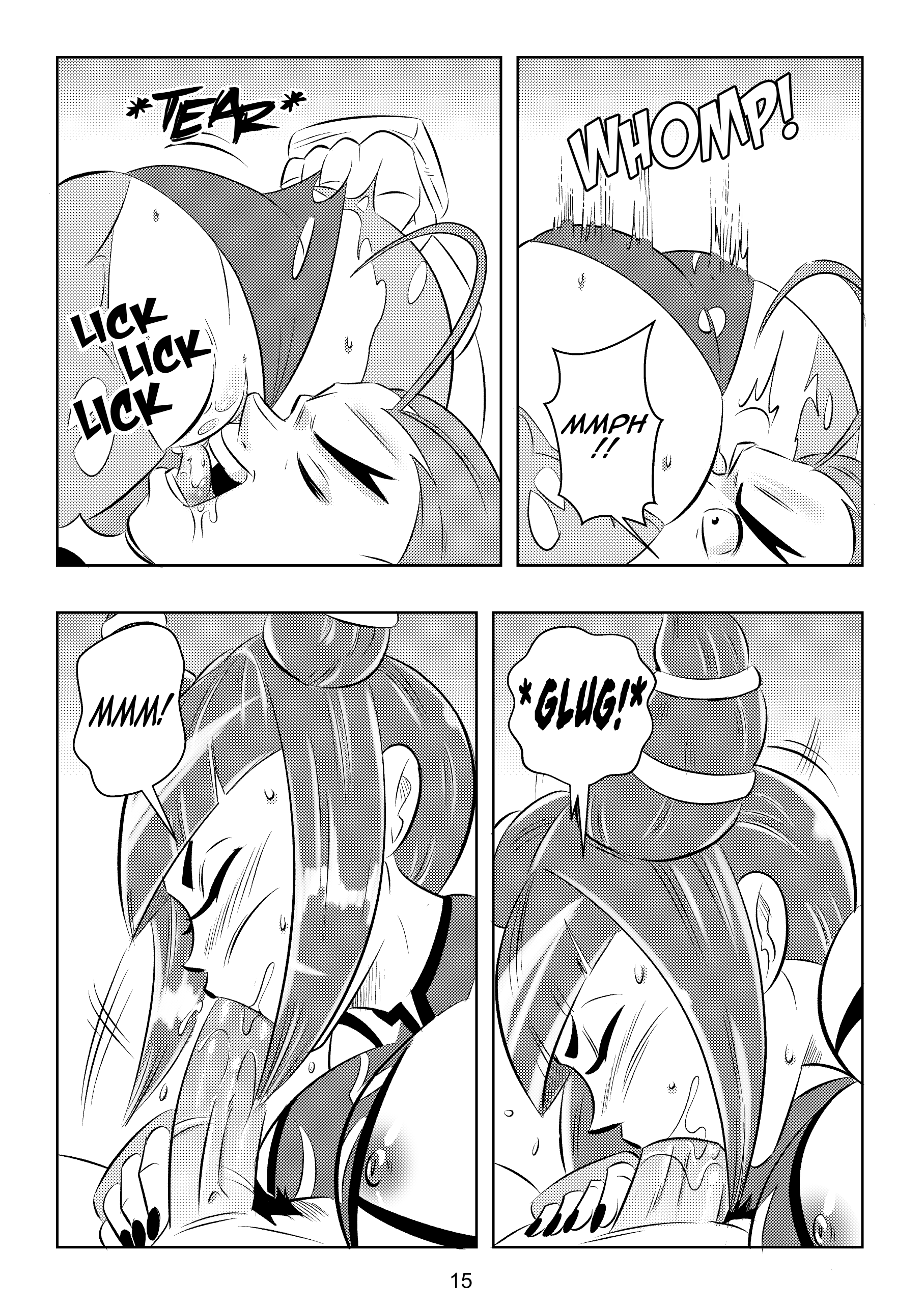 Ultimate Saikyo Sex Style (Street Fighter) [FunsexyDB] 1 . Ultimate Saikyo Sex Style - Chapter 1 (Street Fighter) [FunsexyDB] – page 16