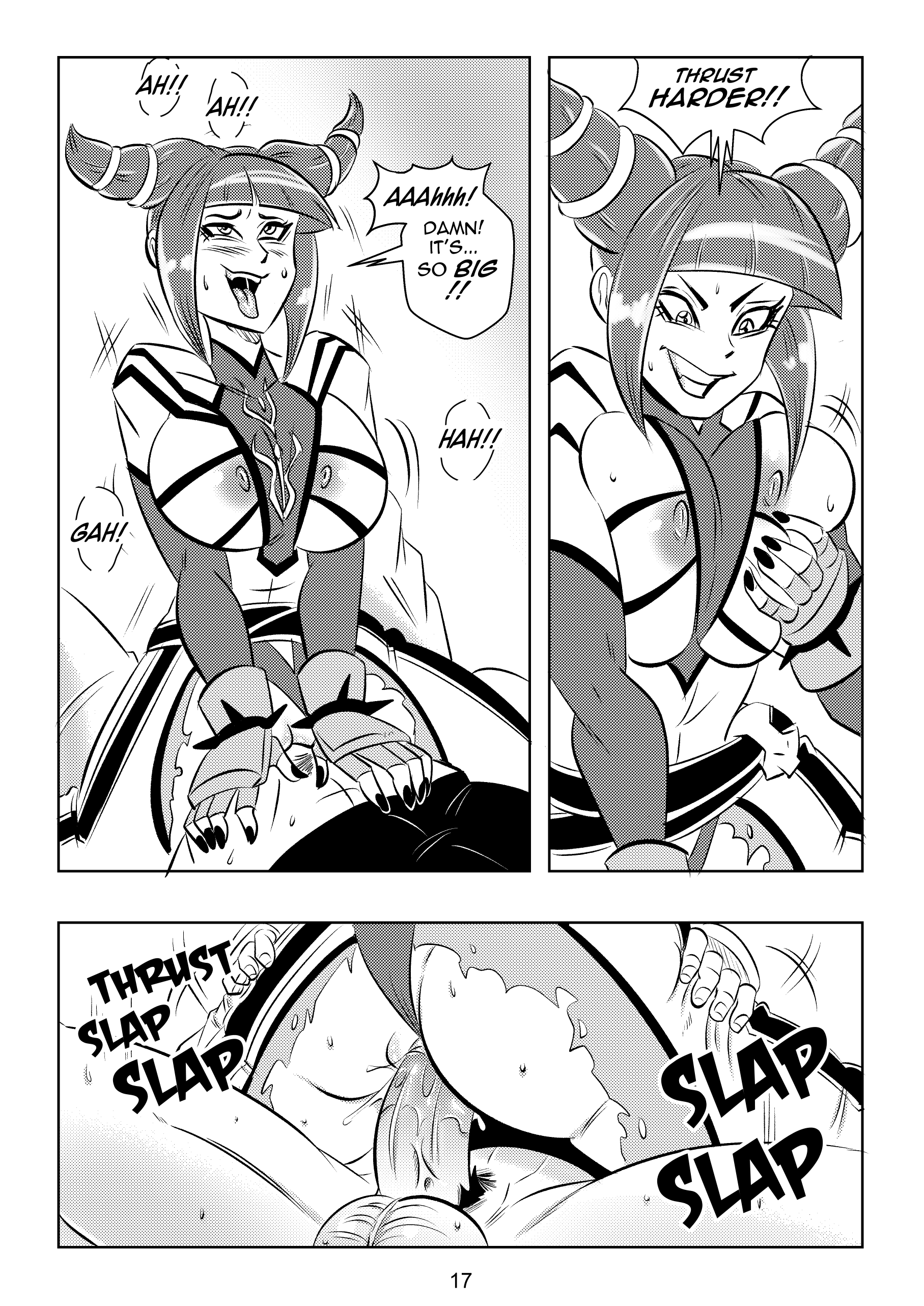 Ultimate Saikyo Sex Style (Street Fighter) [FunsexyDB] 1 . Ultimate Saikyo Sex Style - Chapter 1 (Street Fighter) [FunsexyDB] – page 18