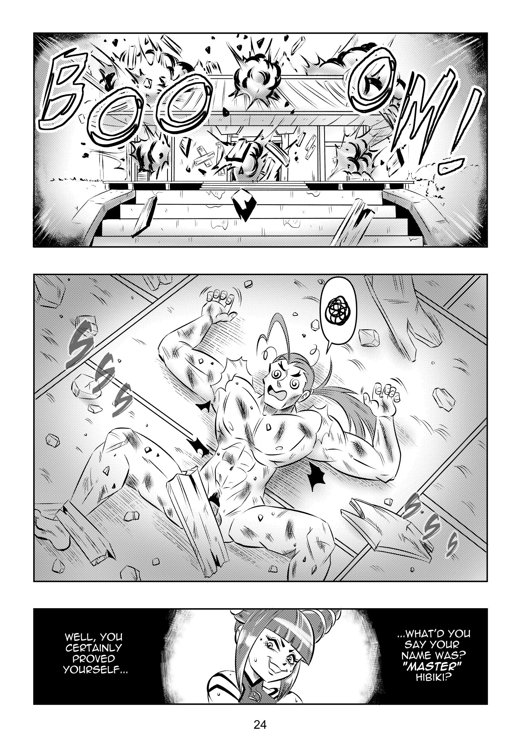 Ultimate Saikyo Sex Style (Street Fighter) [FunsexyDB] 1 . Ultimate Saikyo Sex Style - Chapter 1 (Street Fighter) [FunsexyDB] – page 25
