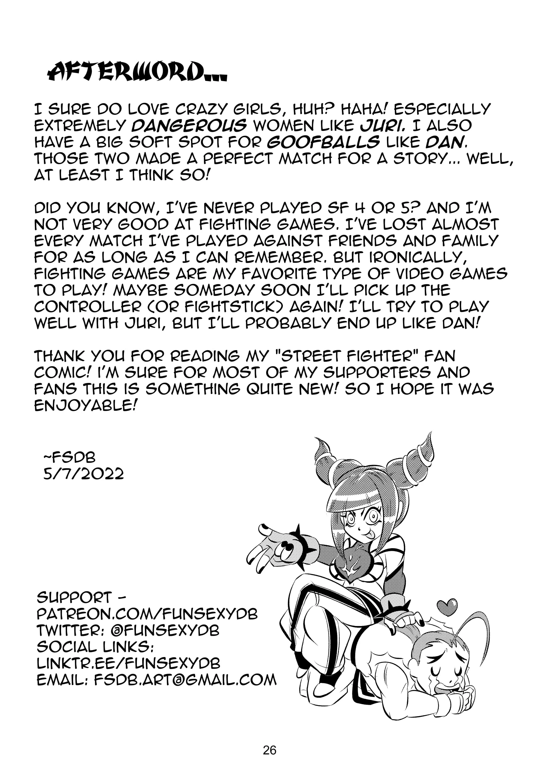 Ultimate Saikyo Sex Style (Street Fighter) [FunsexyDB] 1 . Ultimate Saikyo Sex Style - Chapter 1 (Street Fighter) [FunsexyDB] – page 27