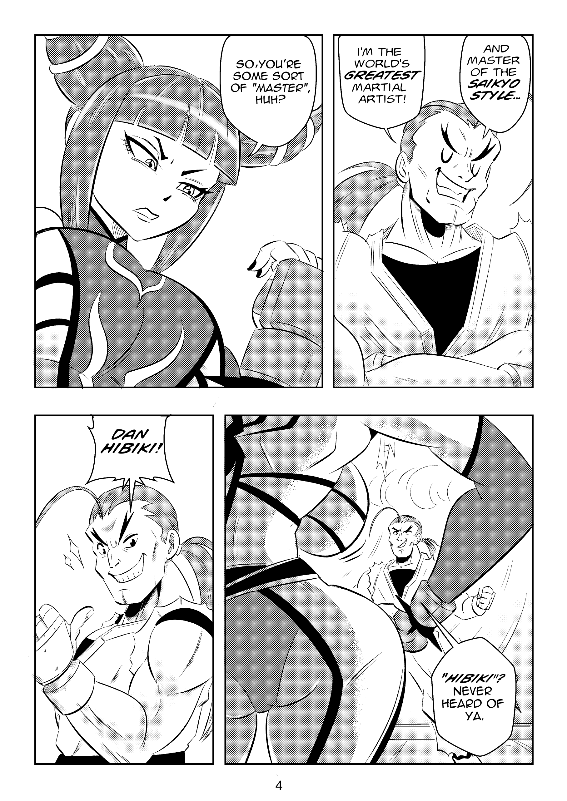 Ultimate Saikyo Sex Style (Street Fighter) [FunsexyDB] 1 . Ultimate Saikyo Sex Style - Chapter 1 (Street Fighter) [FunsexyDB] – page 5