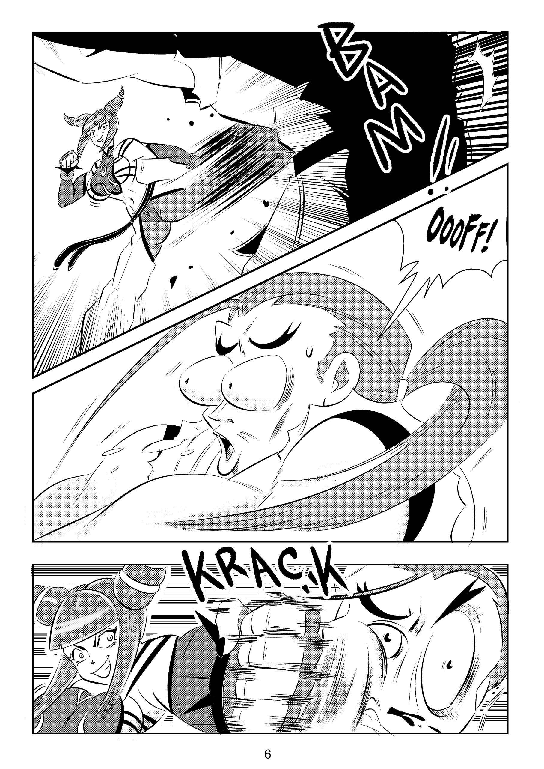 Ultimate Saikyo Sex Style (Street Fighter) [FunsexyDB] 1 . Ultimate Saikyo Sex Style - Chapter 1 (Street Fighter) [FunsexyDB] – page 7