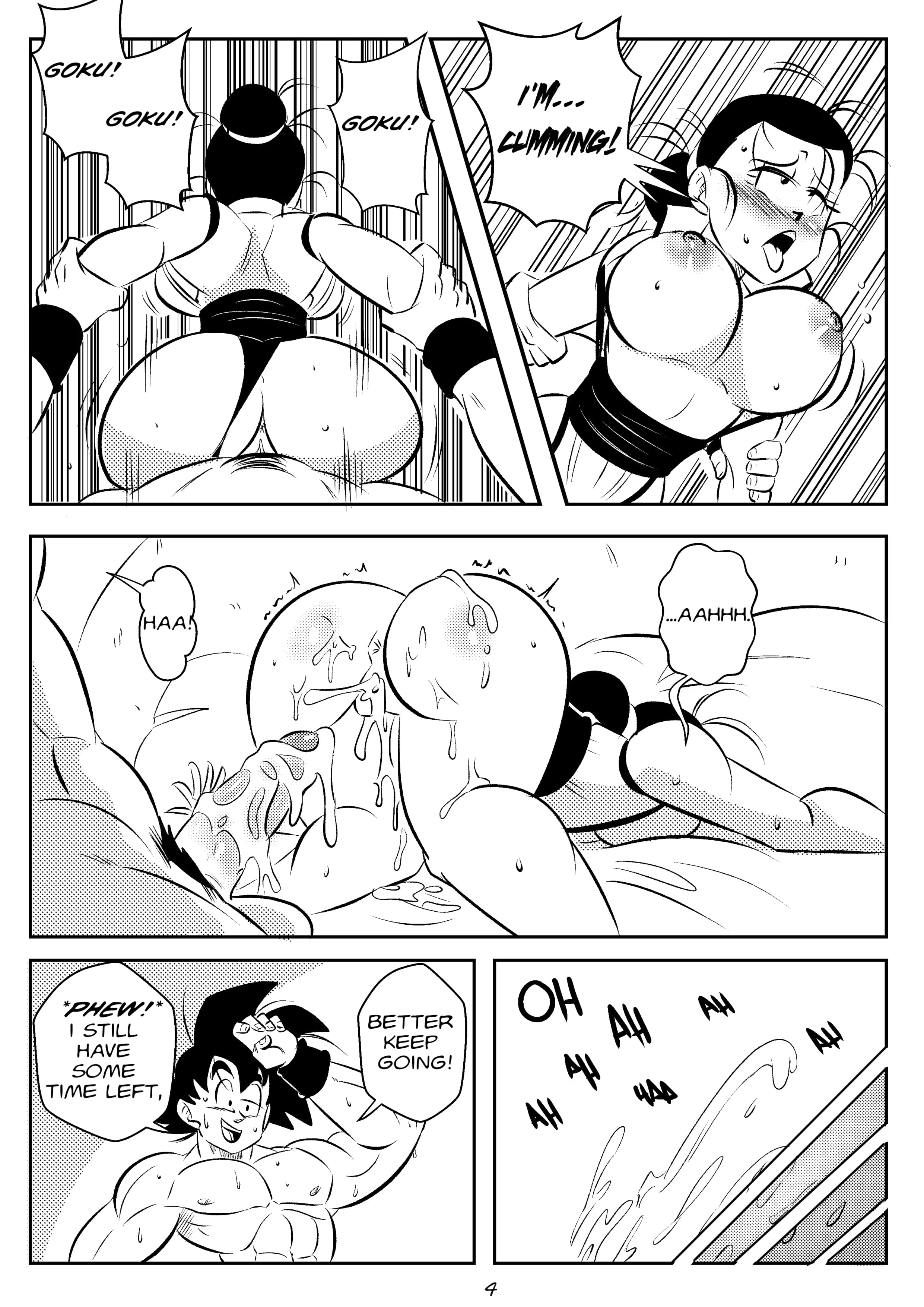 No Time To Waste! (Dragon Ball Z) [FunsexyDB] 1 . No Time To Waste! - Chapter 1 (Dragon Ball Z) [FunsexyDB] – page 4