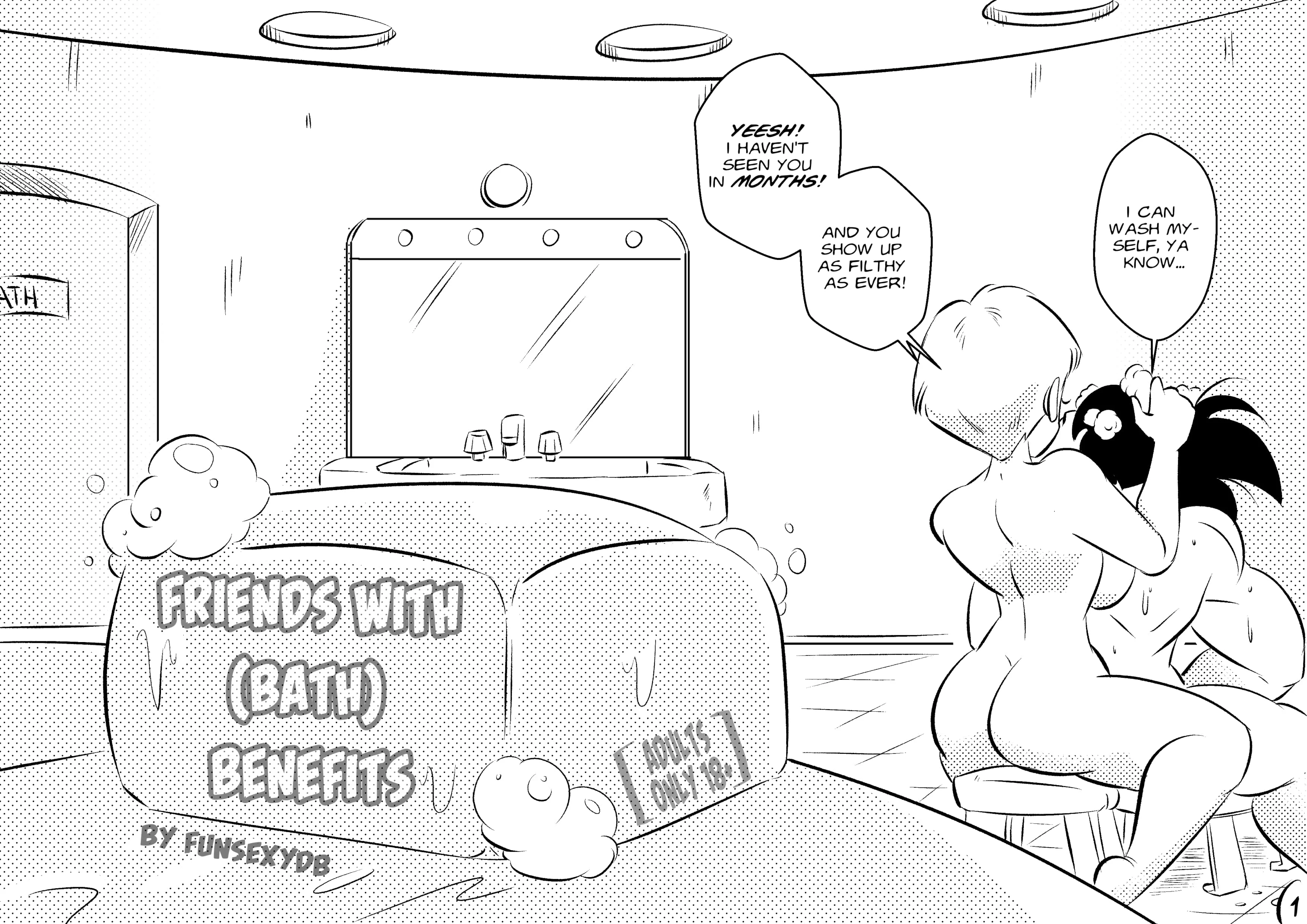 Friends with Benefits (Dragon Ball Z) [FunsexyDB] 1 . Friends with Benefits - Chapter 1 (Dragon Ball Z) [FunsexyDB] – page 1