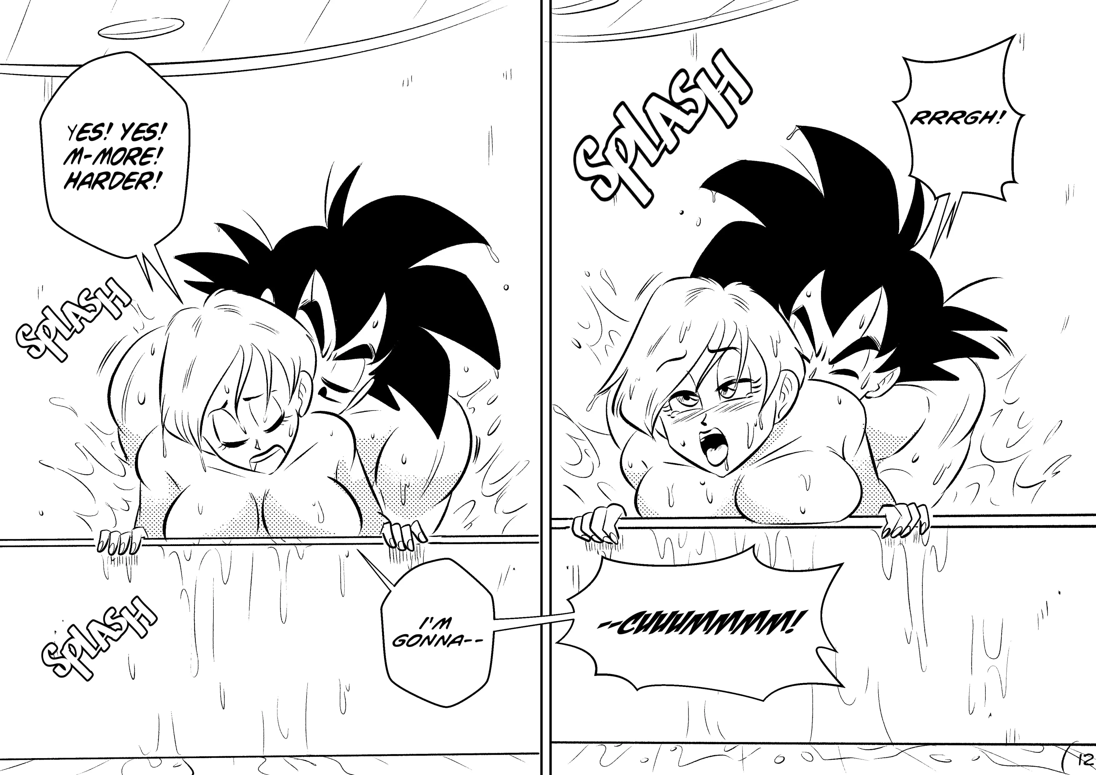 Friends with Benefits (Dragon Ball Z) [FunsexyDB] 1 . Friends with Benefits - Chapter 1 (Dragon Ball Z) [FunsexyDB] – page 12