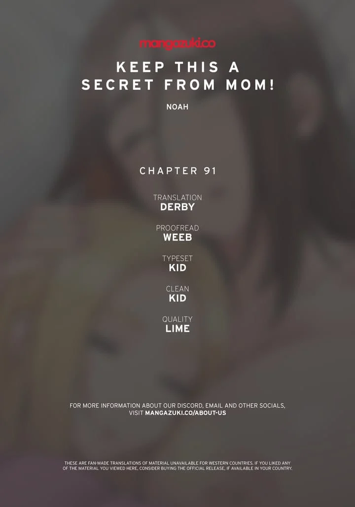 Keep It a Secret From Your Mother! Chapter 91 – page 1