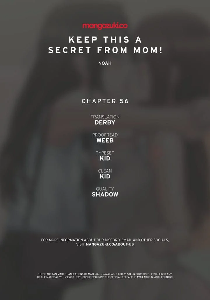 Keep It a Secret From Your Mother! Chapter 56 – page 1
