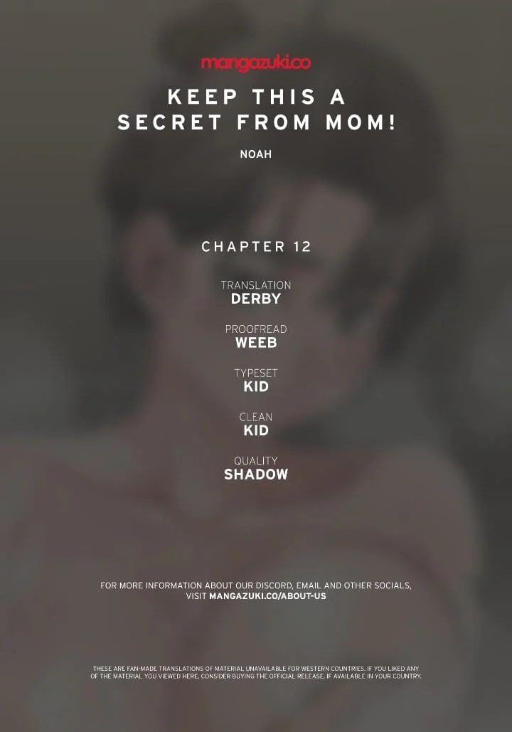 Keep It a Secret From Your Mother! Chapter 12 – page 1