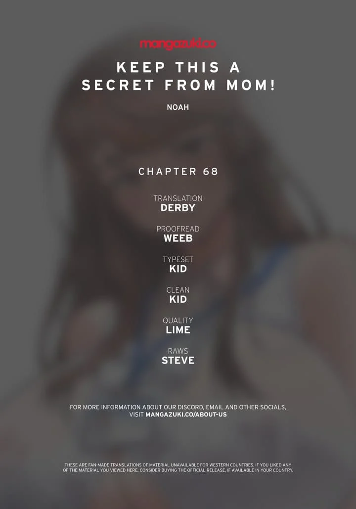 Keep It a Secret From Your Mother! Chapter 68 – page 1