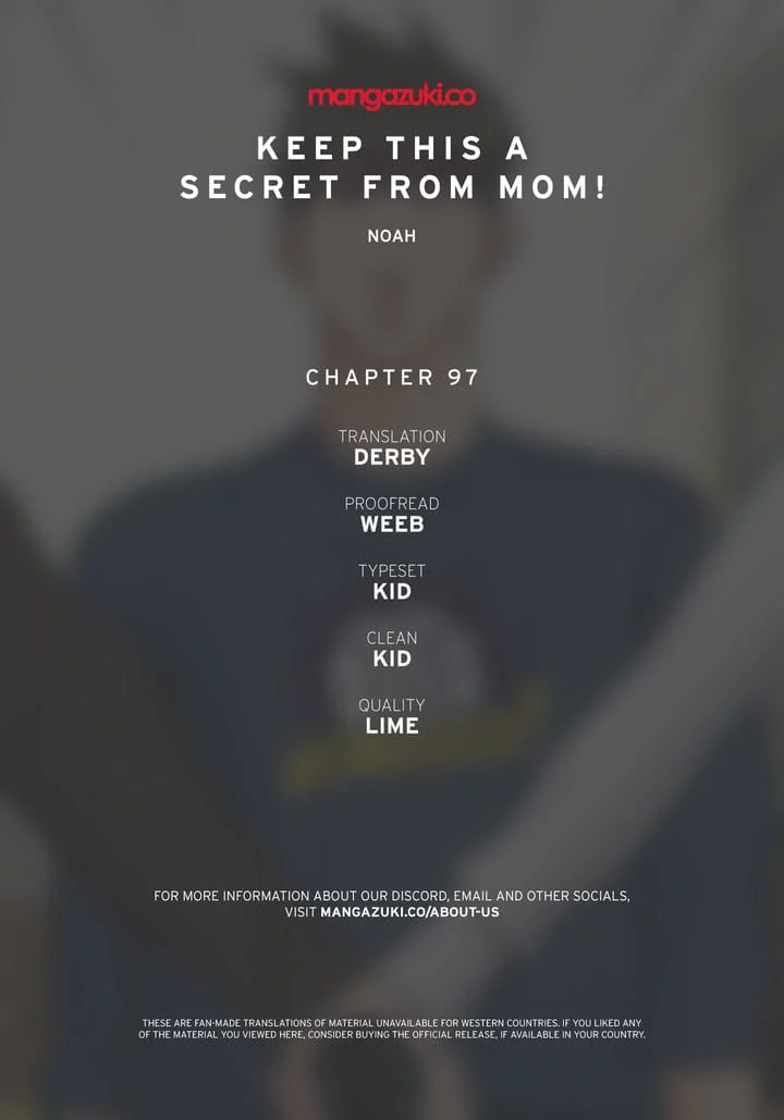 Keep It a Secret From Your Mother! Chapter 97 – page 1