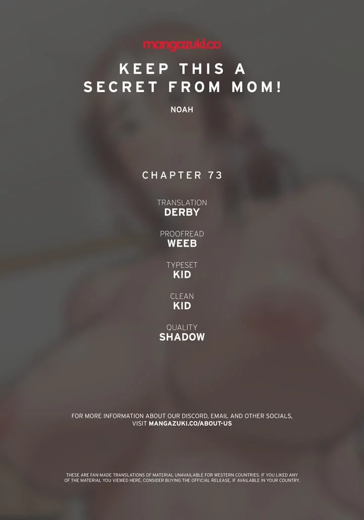 Keep It a Secret From Your Mother! Chapter 73 – page 1