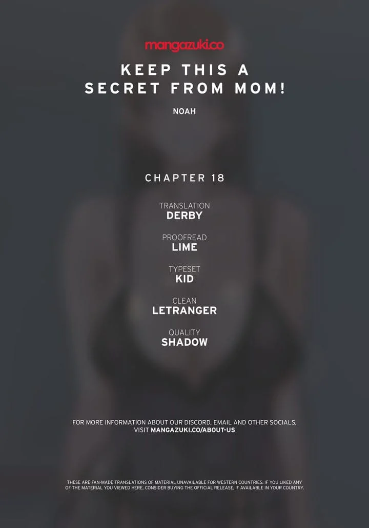 Keep It a Secret From Your Mother! Chapter 18 – page 1