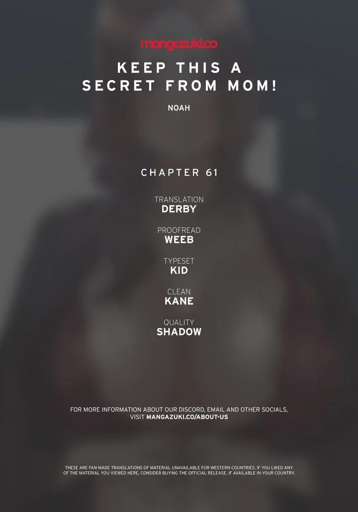 Keep It a Secret From Your Mother! Chapter 61 – page 1