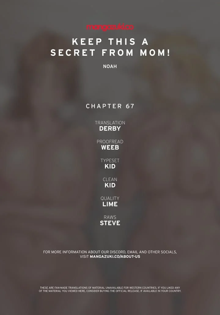 Keep It a Secret From Your Mother! Chapter 67 – page 1