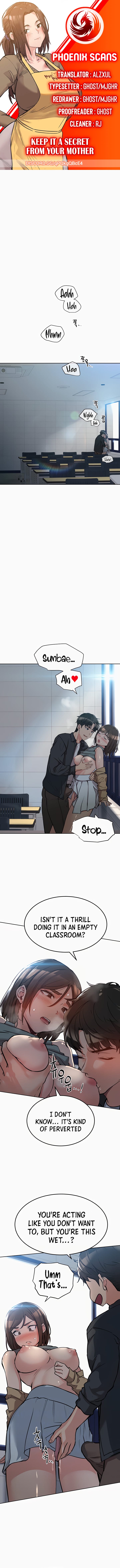 Keep It a Secret From Your Mother! Chapter 8 – page 1