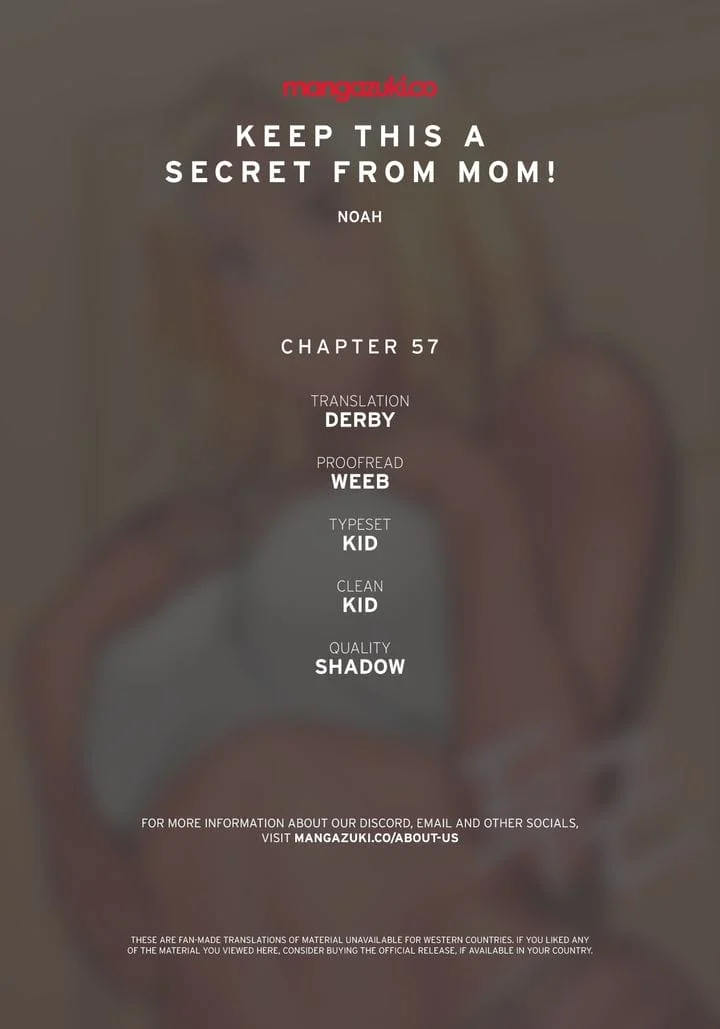 Keep It a Secret From Your Mother! Chapter 57 – page 1