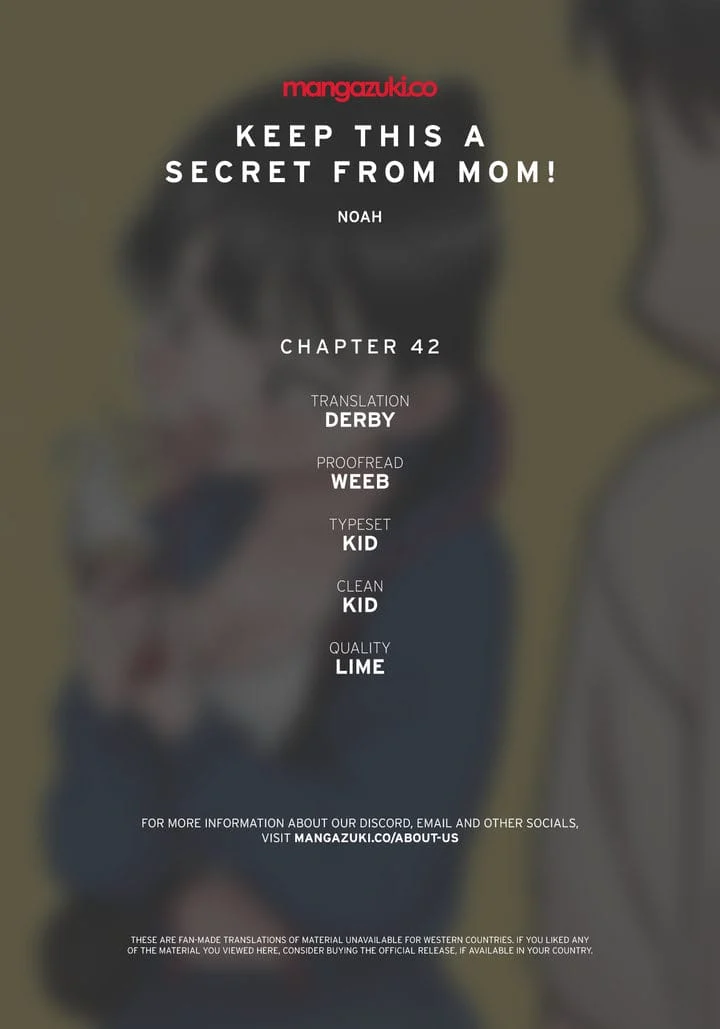 Keep It a Secret From Your Mother! Chapter 42 – page 1