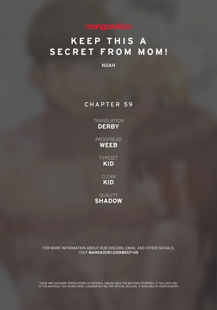 Keep It a Secret From Your Mother! Chapter 59 – page 1