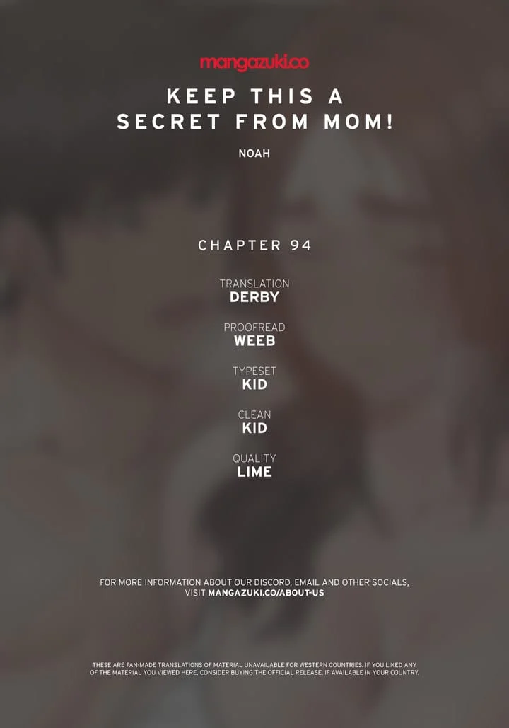 Keep It a Secret From Your Mother! Chapter 94 – page 1