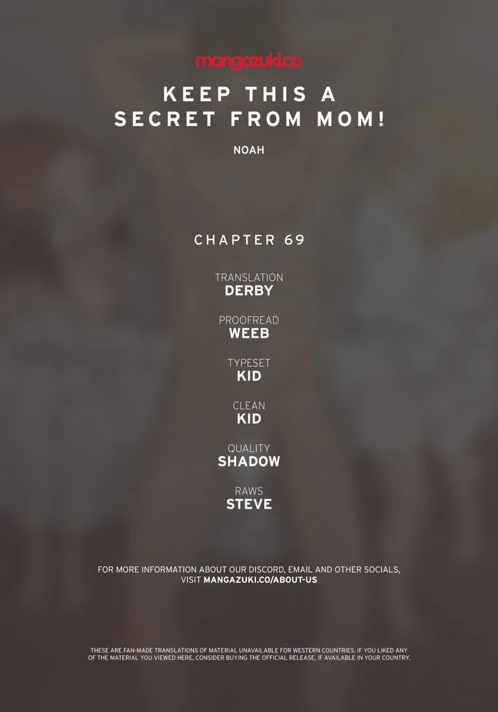 Keep It a Secret From Your Mother! Chapter 69 – page 1