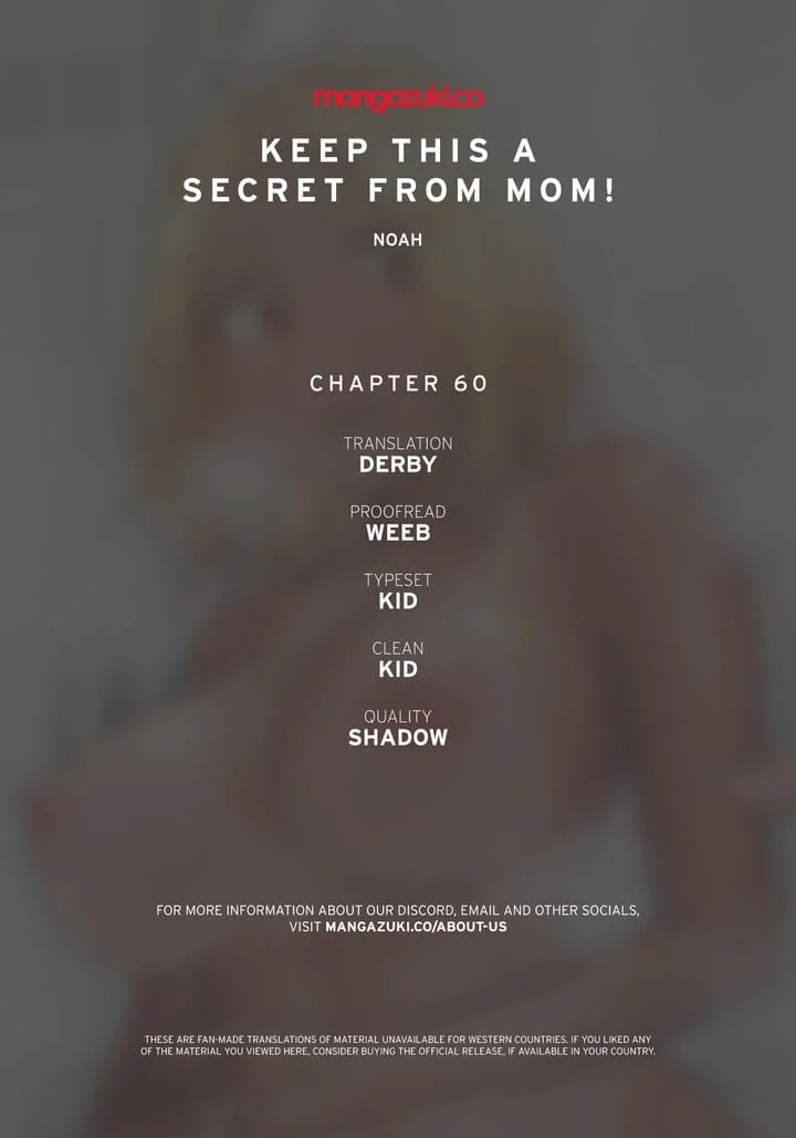Keep It a Secret From Your Mother! Chapter 60 – page 1