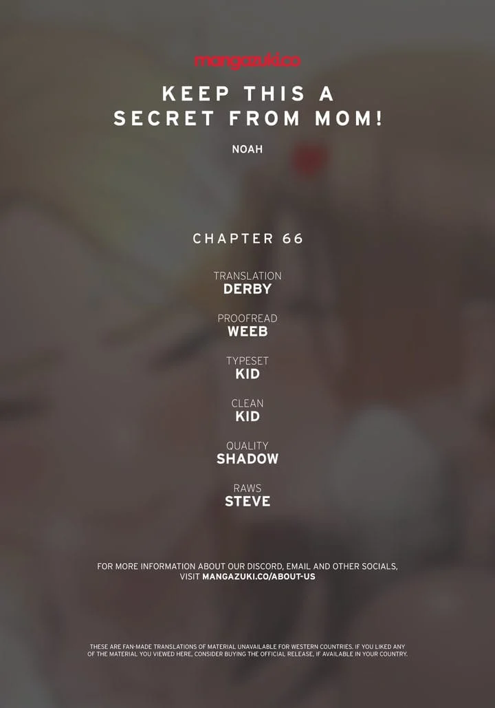 Keep It a Secret From Your Mother! Chapter 66 – page 1