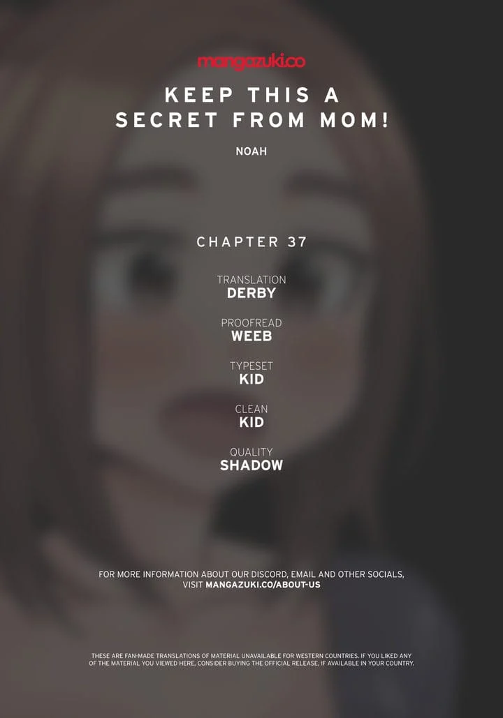 Keep It a Secret From Your Mother! Chapter 37 – page 1
