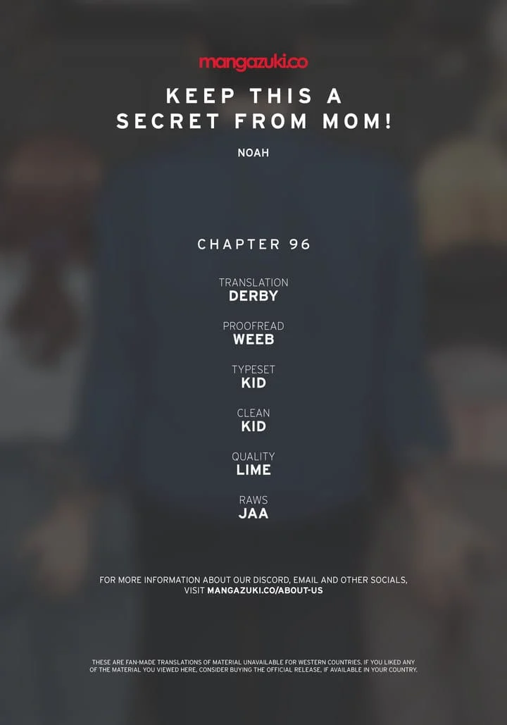 Keep It a Secret From Your Mother! Chapter 96 – page 1