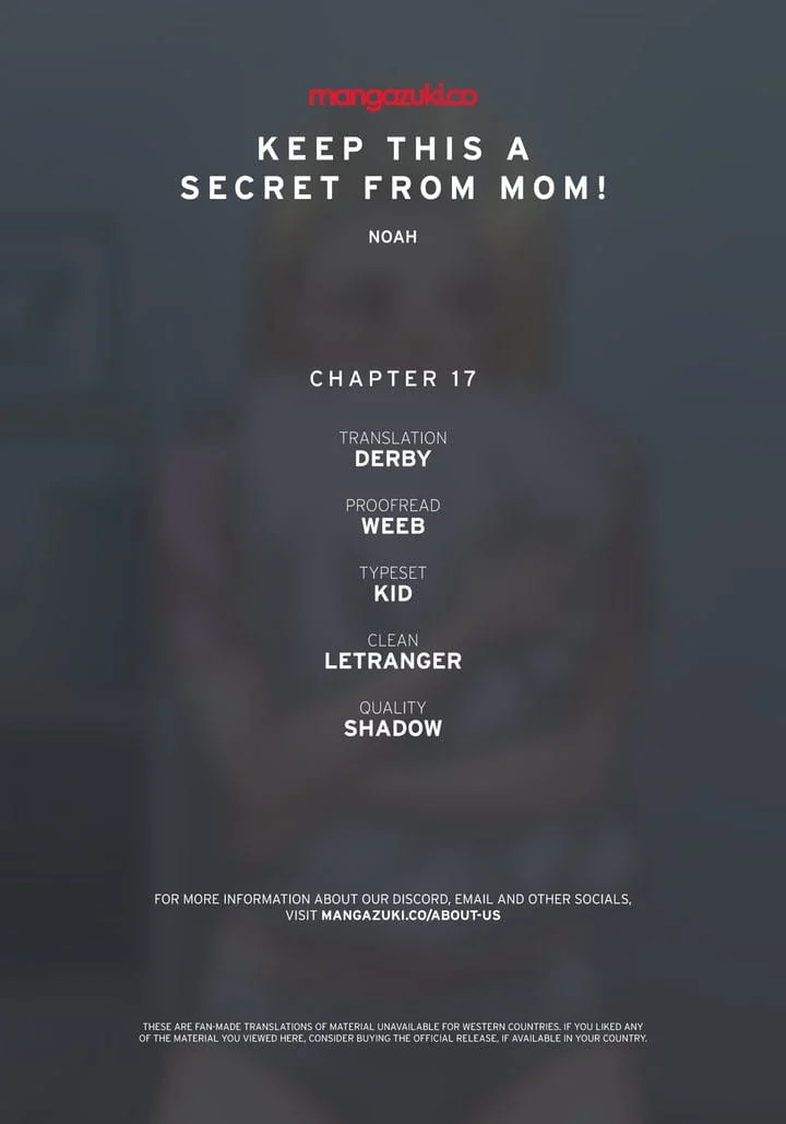 Keep It a Secret From Your Mother! Chapter 17 – page 1