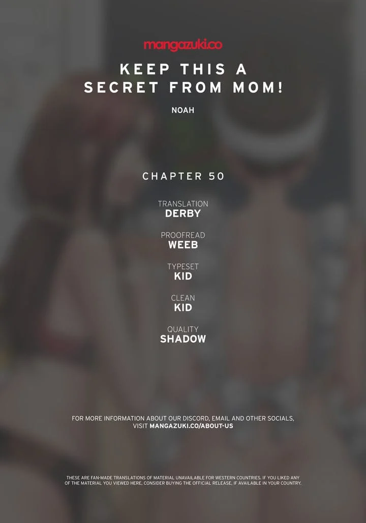 Keep It a Secret From Your Mother! Chapter 50 – page 1