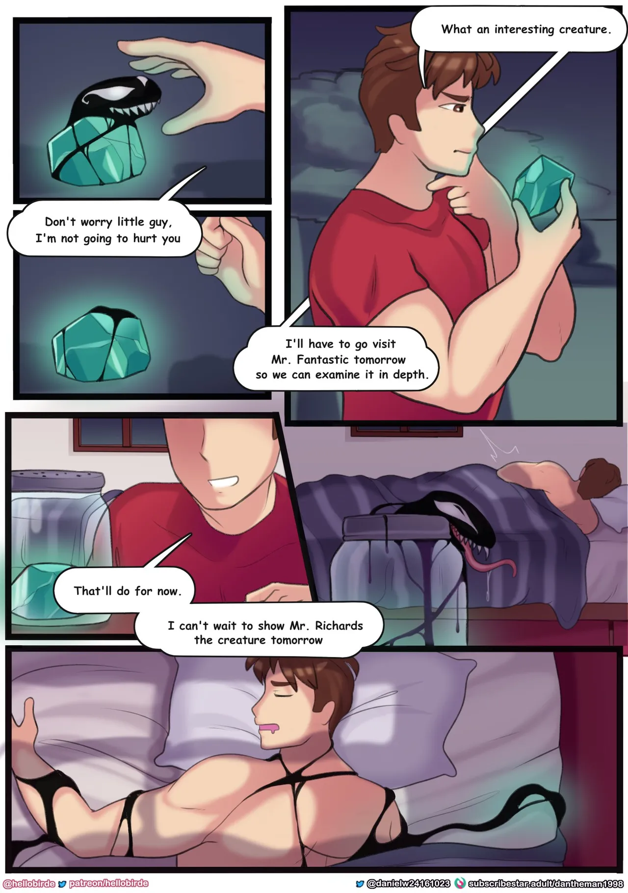 Peter's Sexual Symbiosis (Spider-Man) [Hellobirde] Chapter 1 – page 3