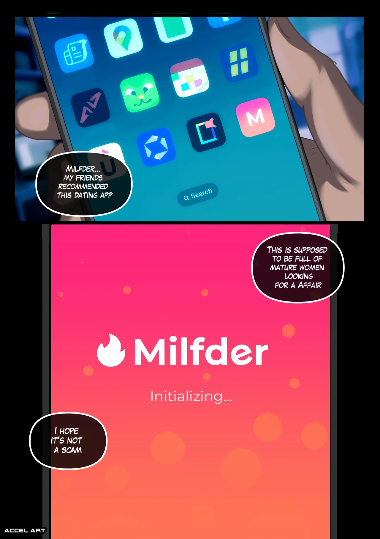 Aunt Cass Tinder (Big Hero 6) [Accel Art] Chapter 1 – page 2