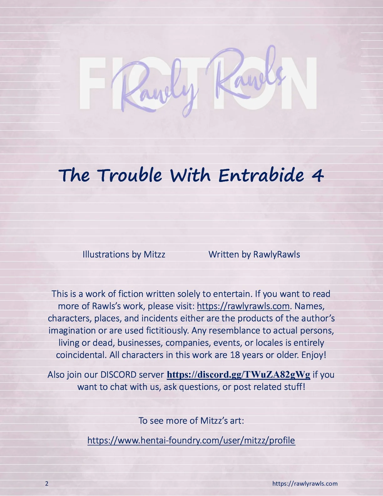 The Trouble With Entrabide [Mitzz , RawlyRawls] 4 . The Trouble With Entrabide - Chapter 4 [Mitzz , RawlyRawls] – page 2