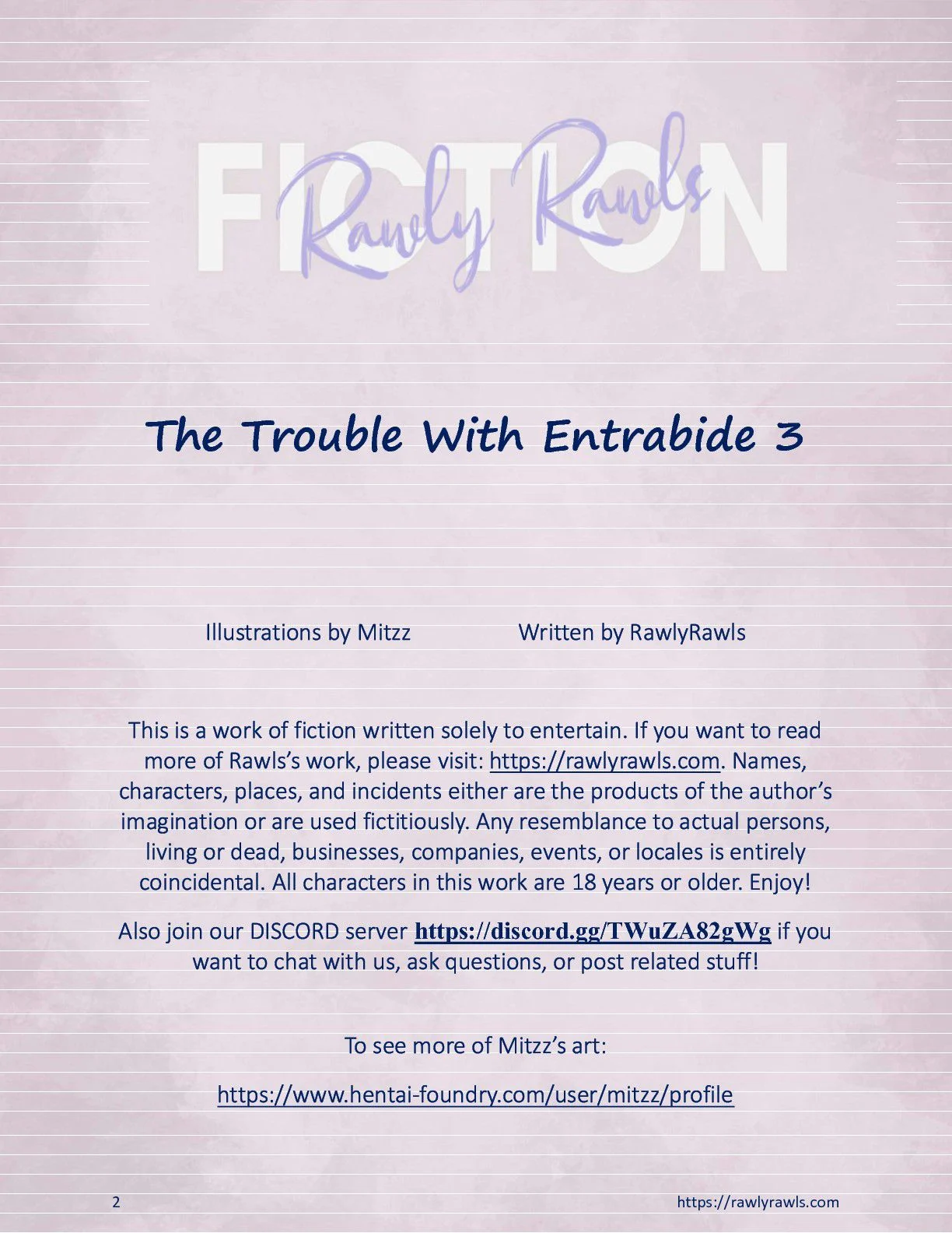The Trouble With Entrabide [Mitzz , RawlyRawls] 3 . The Trouble With Entrabide - Chapter 3 [Mitzz , RawlyRawls] – page 2
