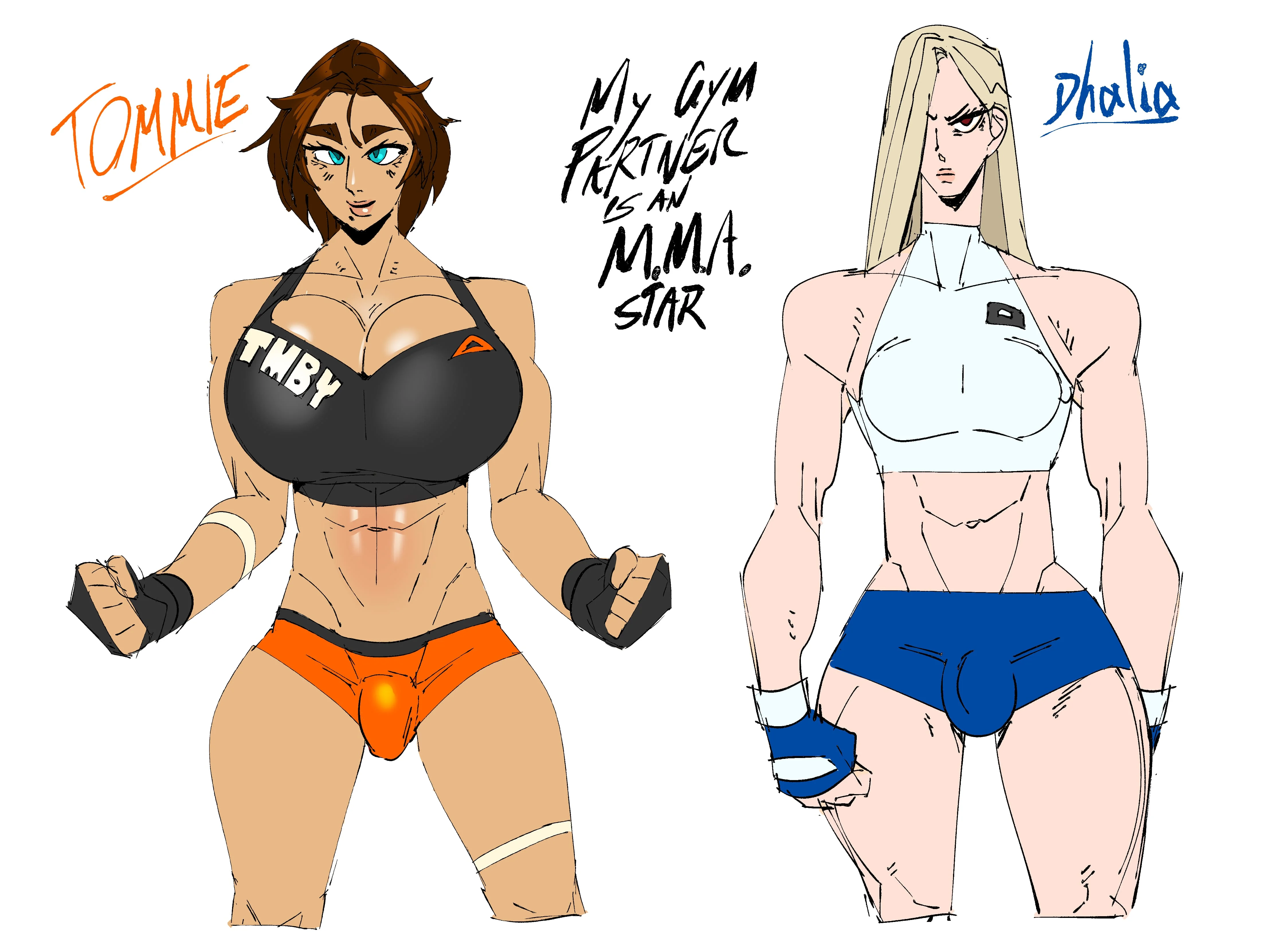My Gym Partner is a Stacked Tomboy [DSAN] 2 . My Gym Partner is an MMA Star - Chapter 2 [DSAN] – page 1