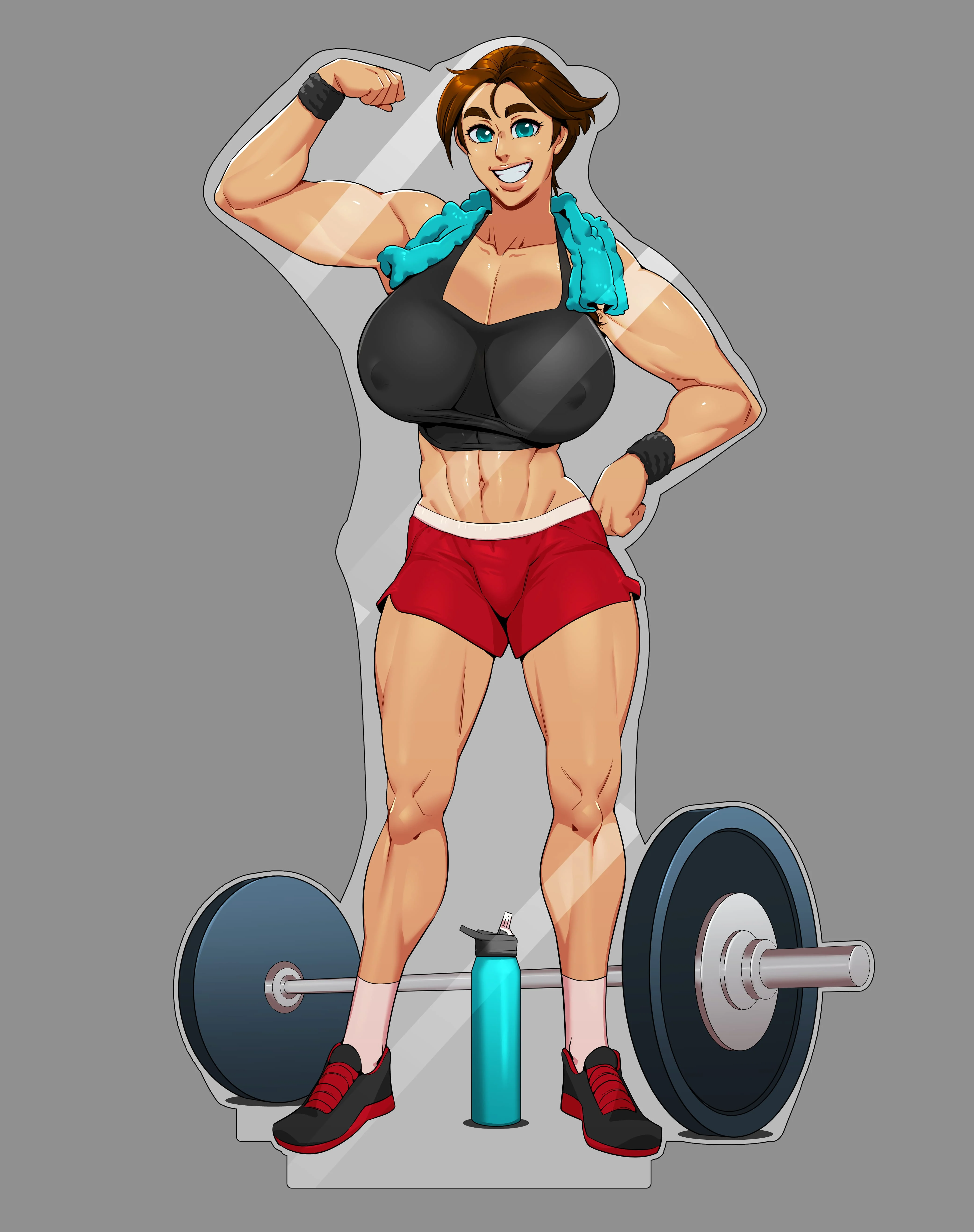 My Gym Partner is a Stacked Tomboy [DSAN] 2 . My Gym Partner is an MMA Star - Chapter 2 [DSAN] – page 4